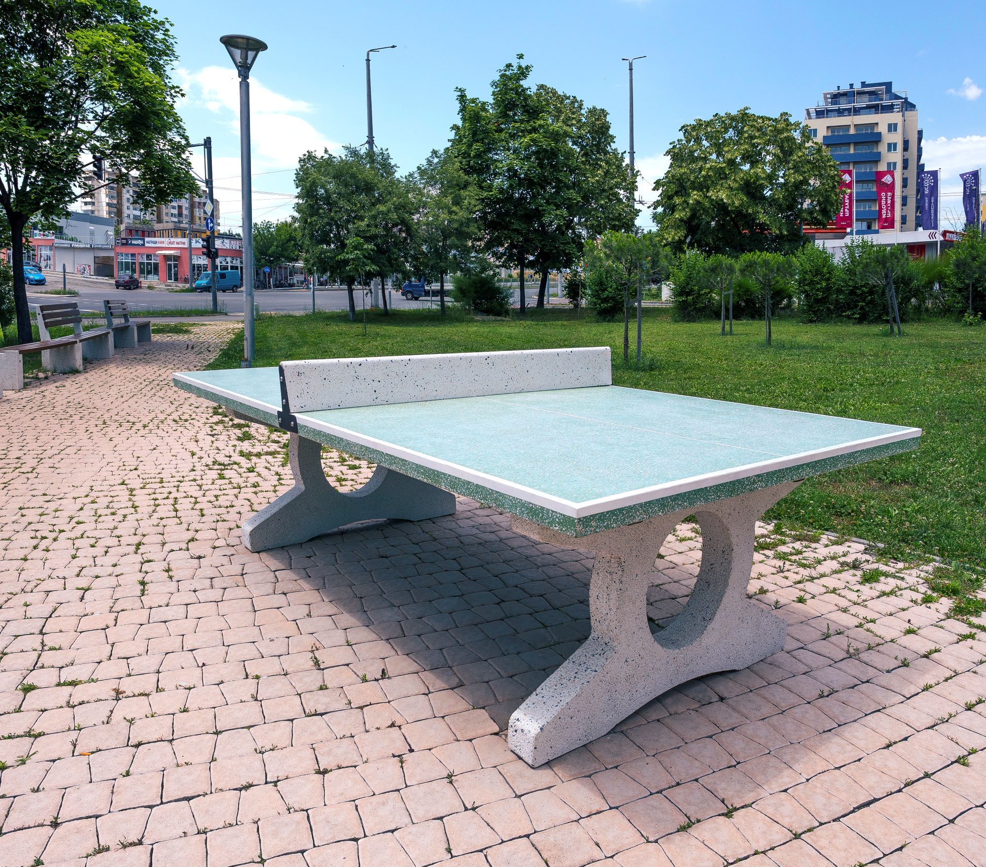 89 by ENCHO ENCHEV - ETE - Tavolo da ping pong in calcestruzzo - 4