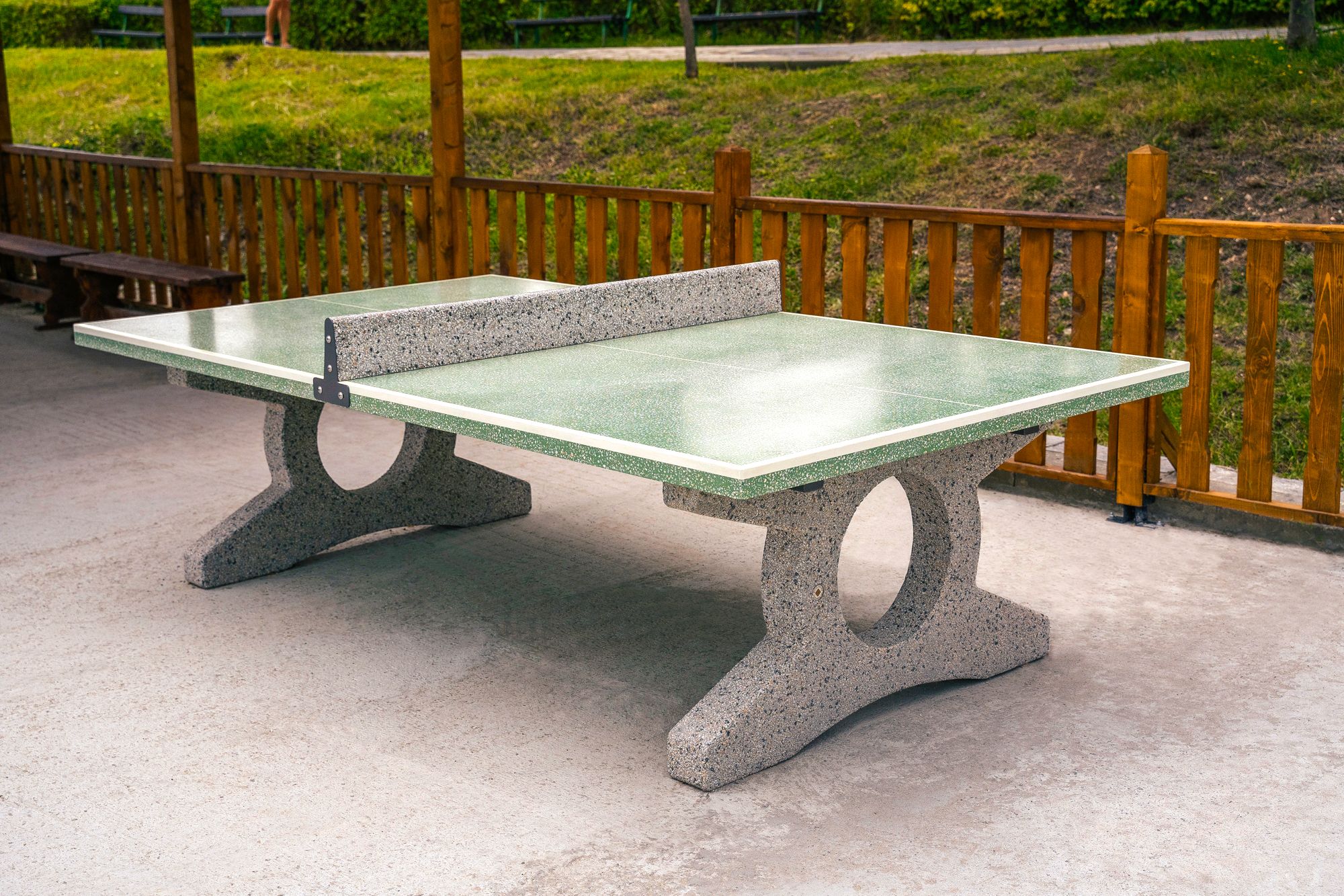 89 by ENCHO ENCHEV - ETE - Tavolo da ping pong in calcestruzzo - 2