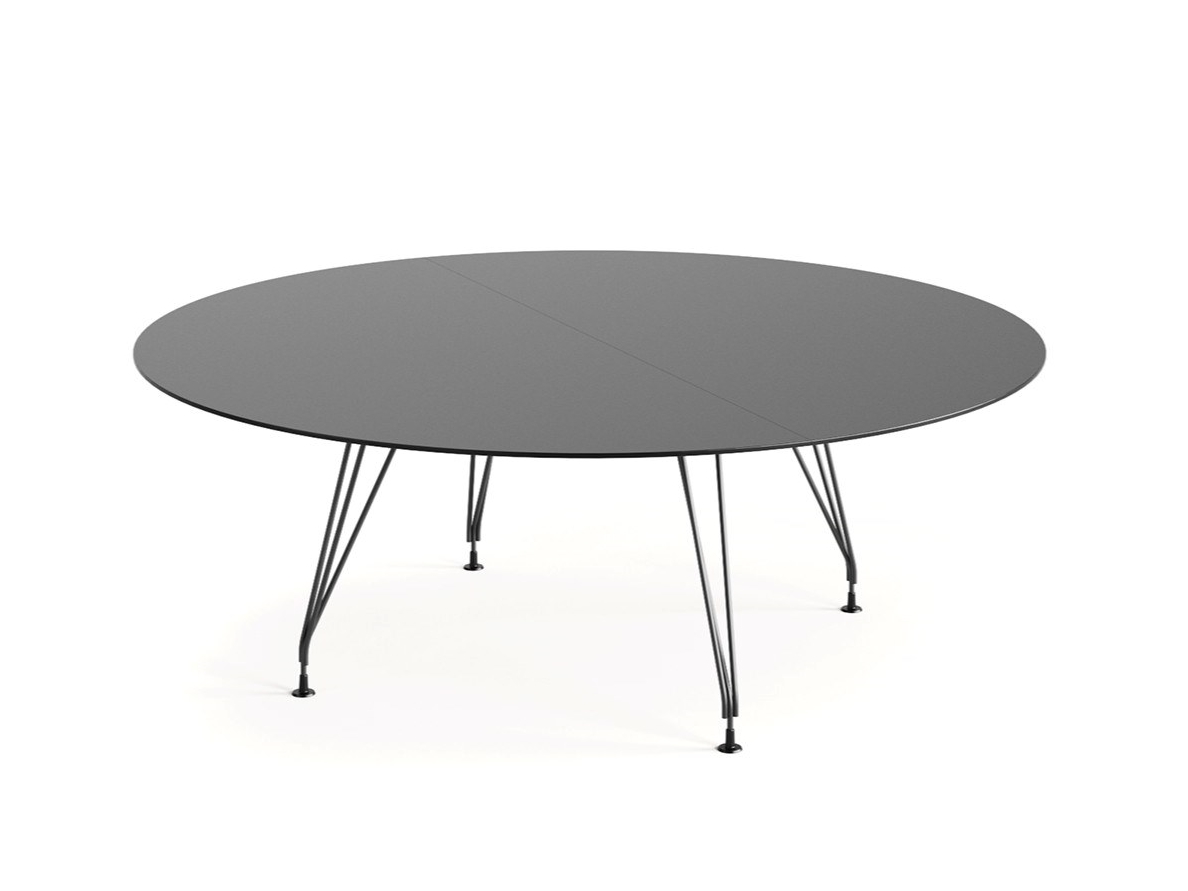 A1 MEETING Table de réunion ronde en stratifié By BK Contract