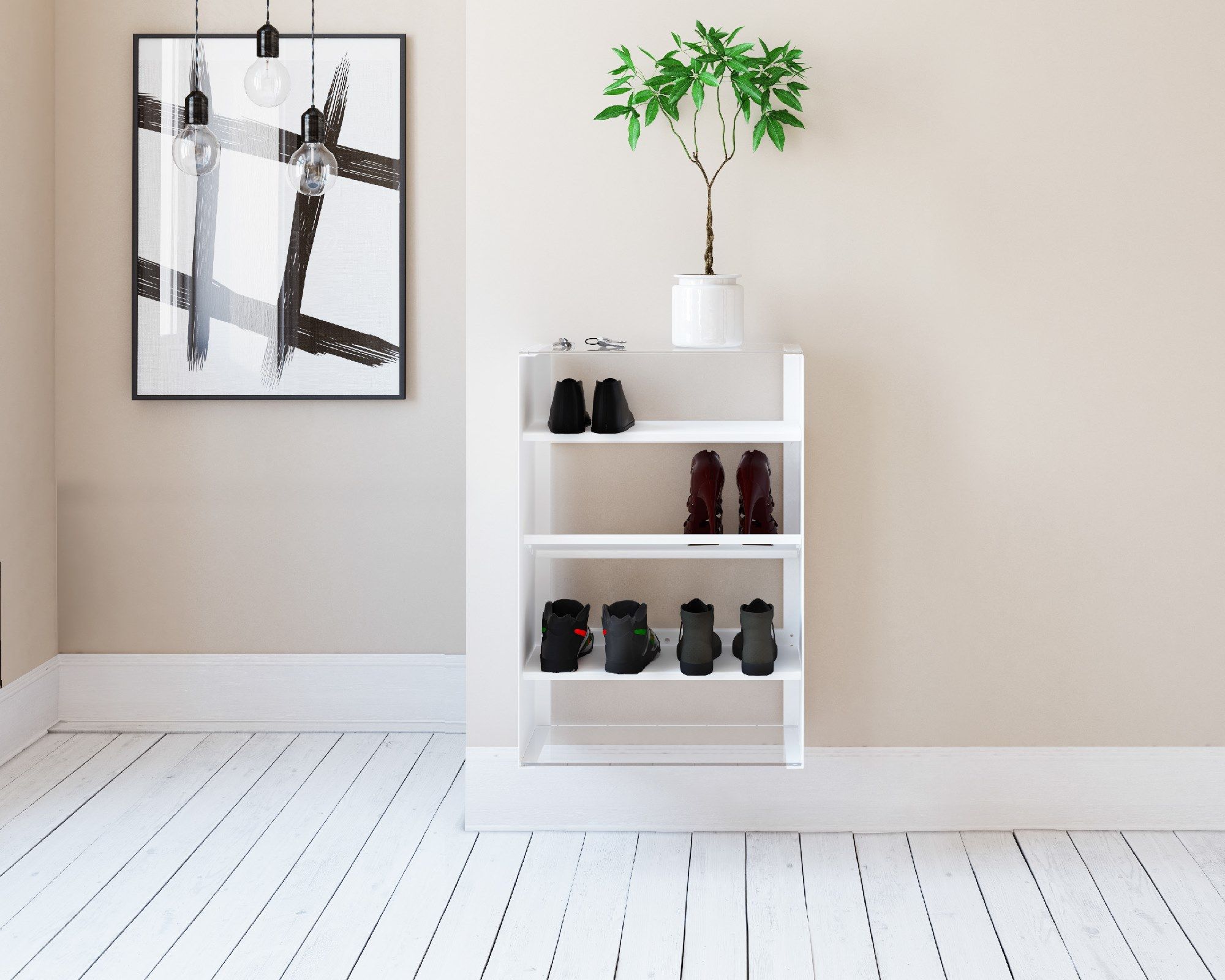 A1 Wall mounted shoe By Rosconi design Markus Börgens & DTEC