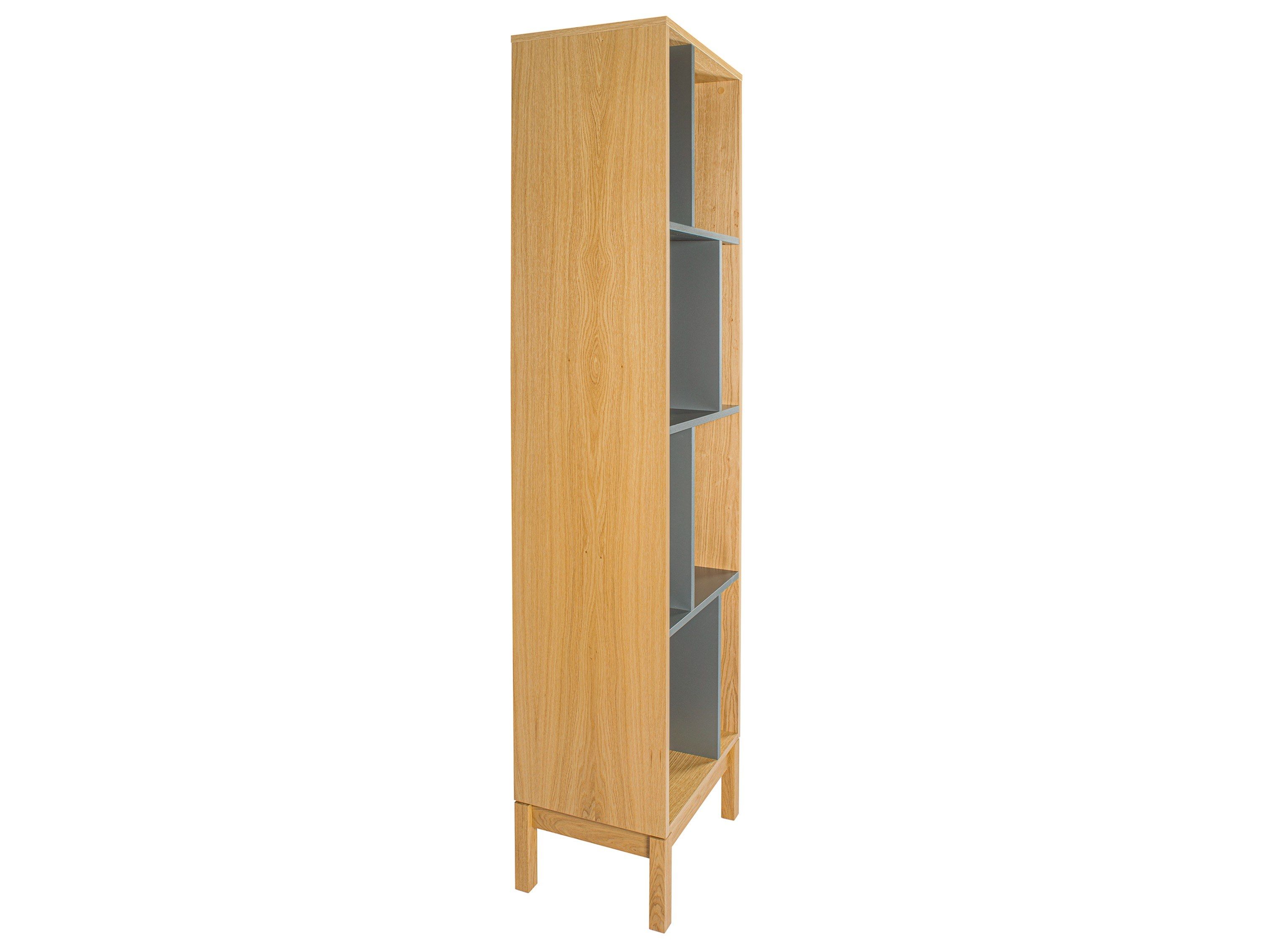 ABBEY WOOD Open wooden bookcase By Woodman