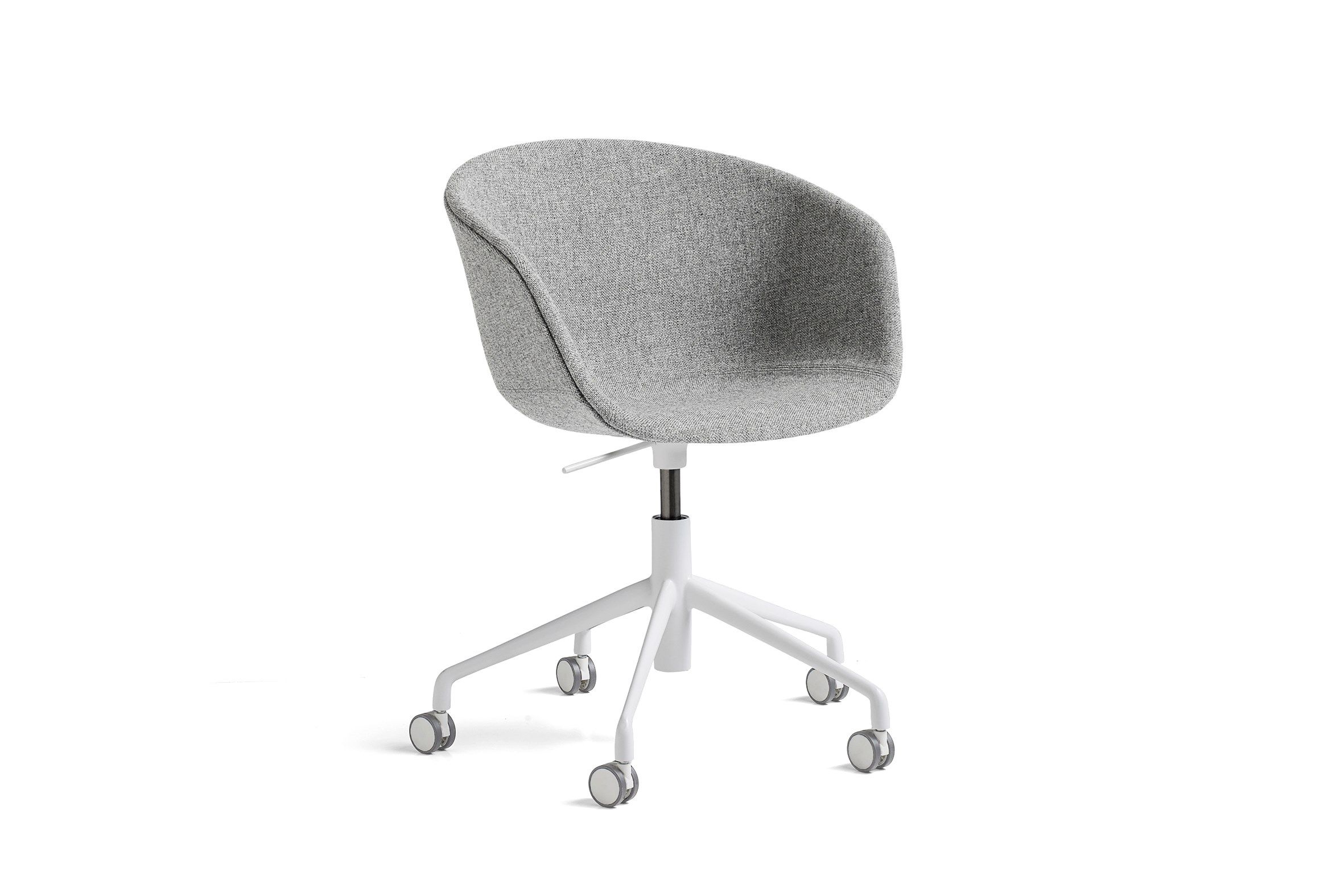 Swivel upholstered heightadjustable chair ABOUT A CHAIR AAC 53 By Hay