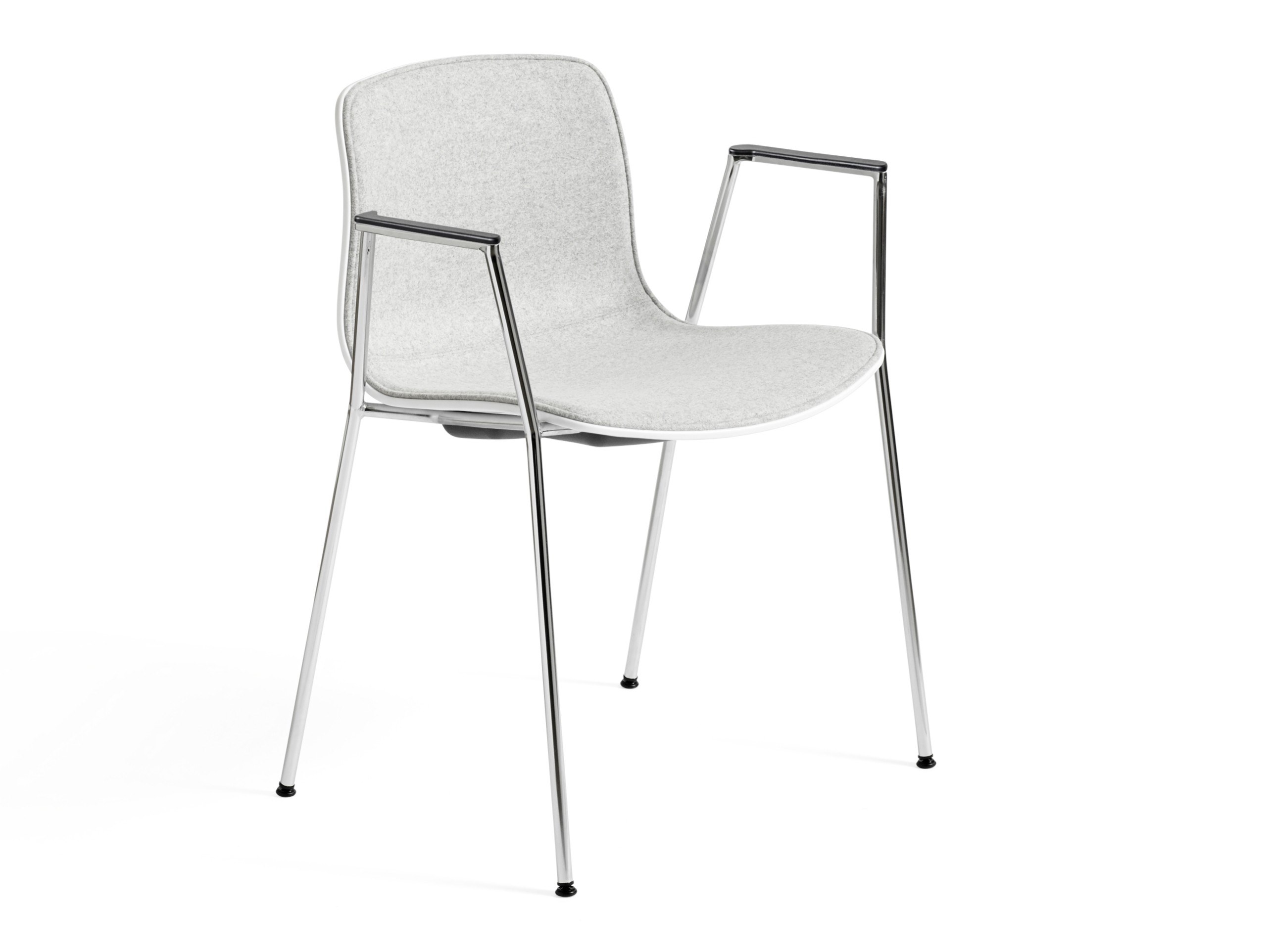 Hay Chair Stackable ABOUT A CHAIR AAC18 Stackable upholstered chair with armrests By Hay ...