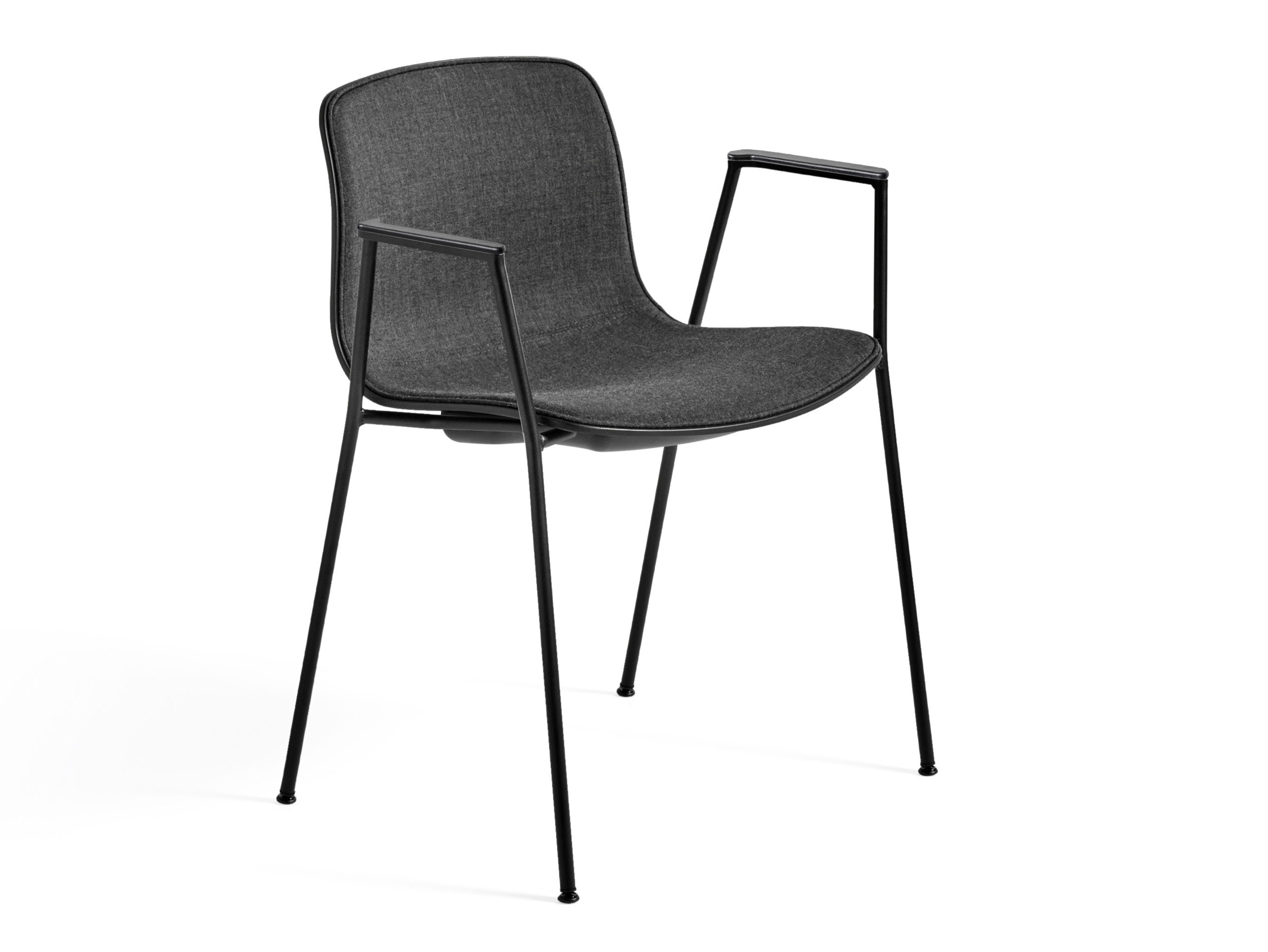 Hay Chair Stackable ABOUT A CHAIR AAC18 Stackable upholstered chair with armrests By Hay ...