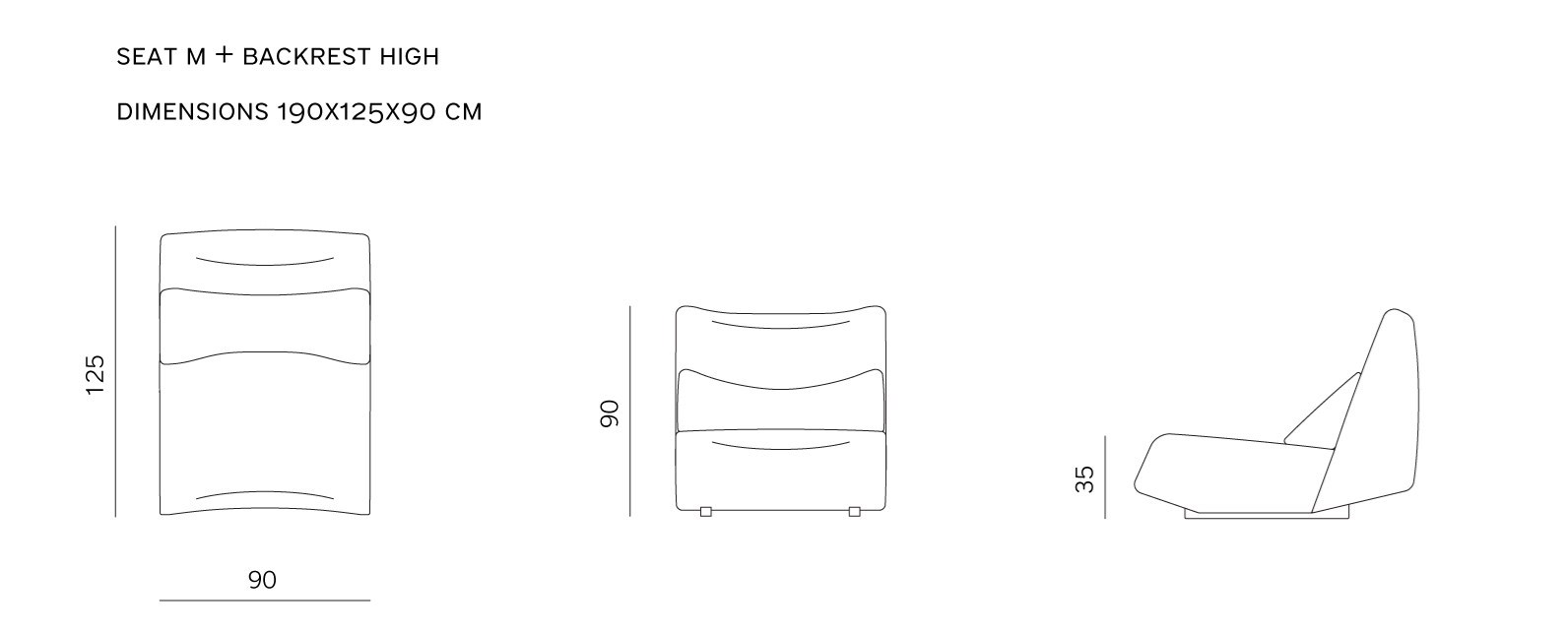 ABSENT Corner modular fabric sofa By Prostoria | design Numen / For Use