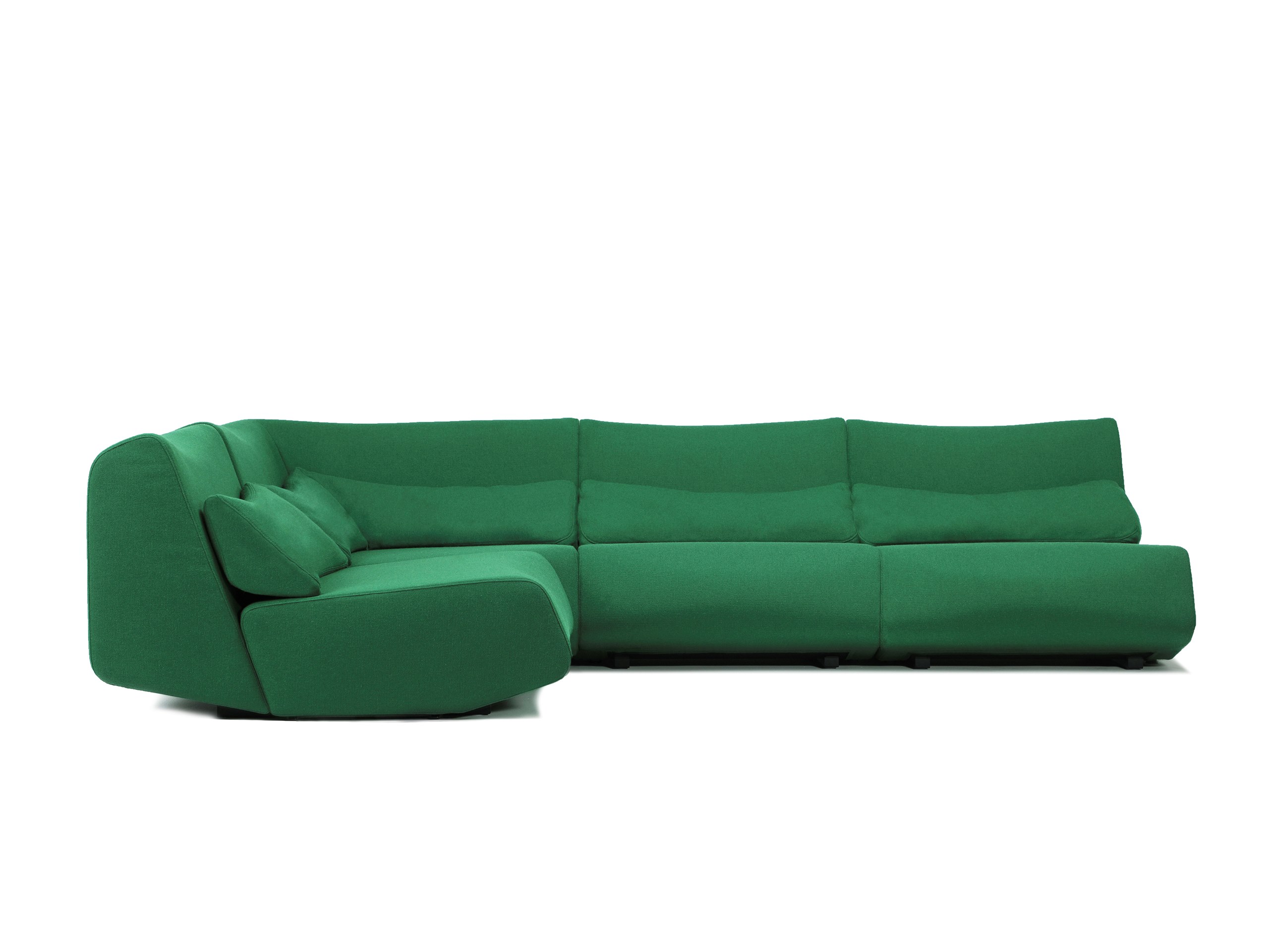 ABSENT Corner modular fabric sofa By Prostoria | design Numen / For Use
