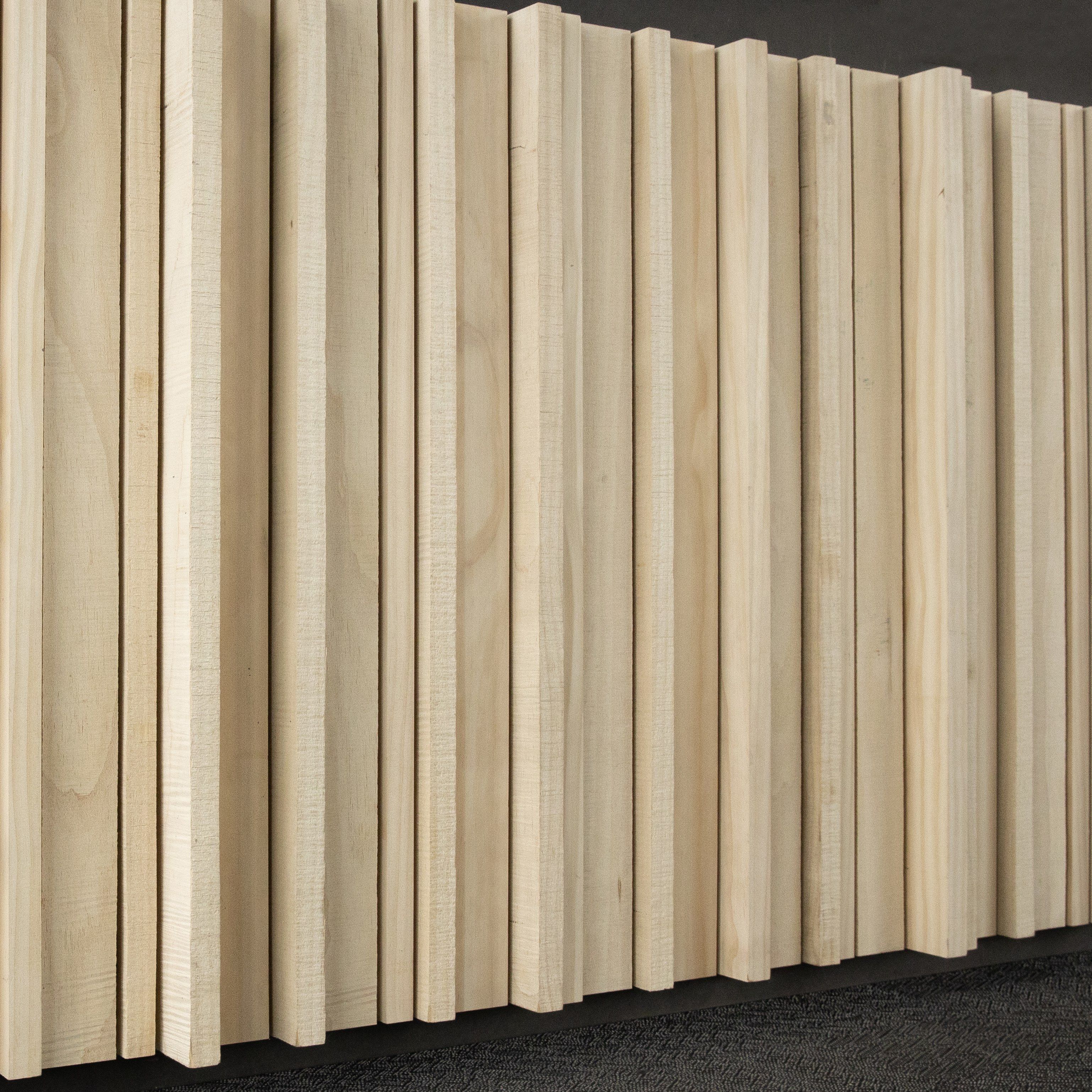 ACCOYA® ECG by Sapiens - Rivestimento tridimensionale in Accoya® - 2