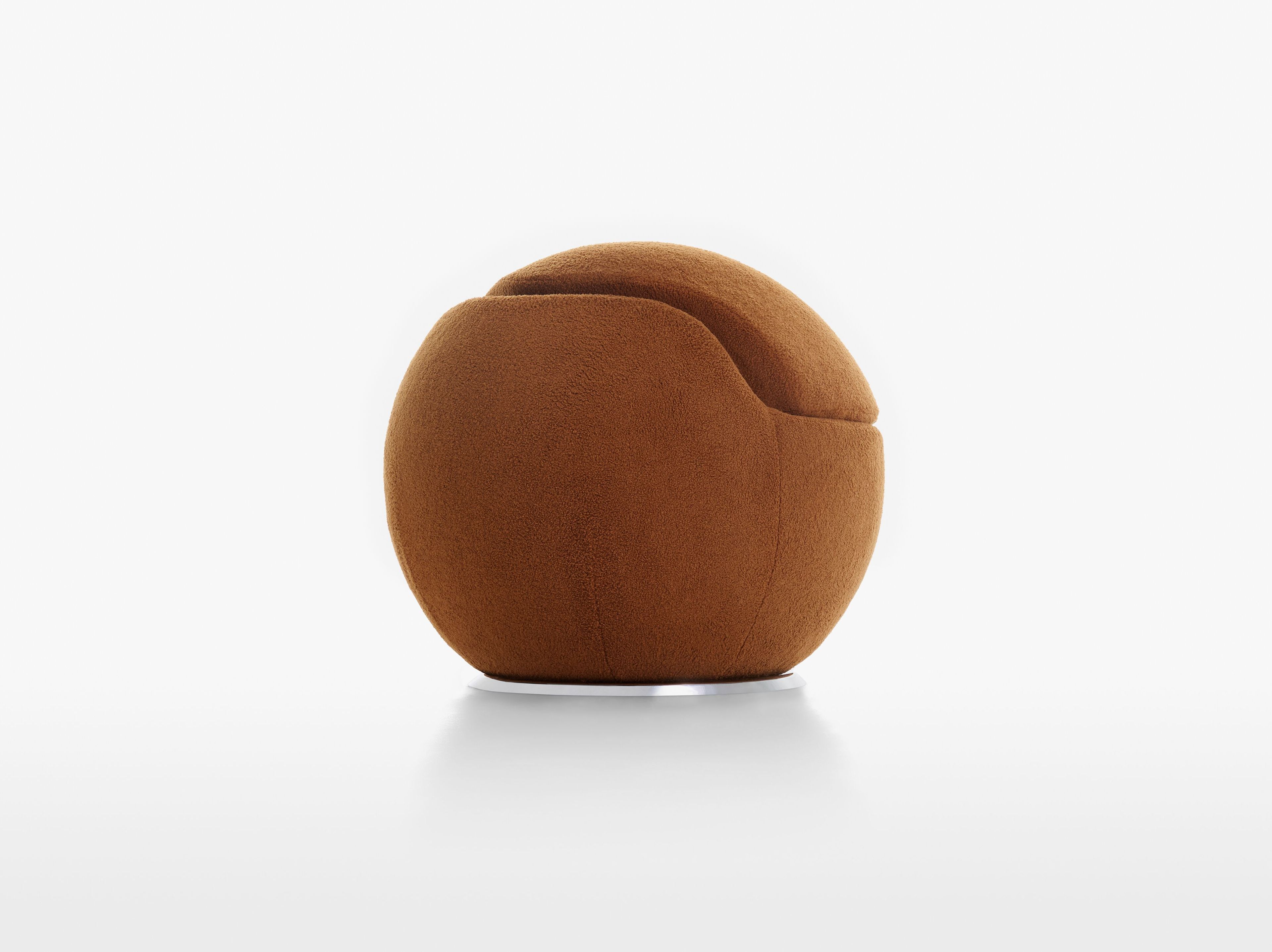 PALLA by ACERBIS - Poltrona in tessuto con pouf - 4