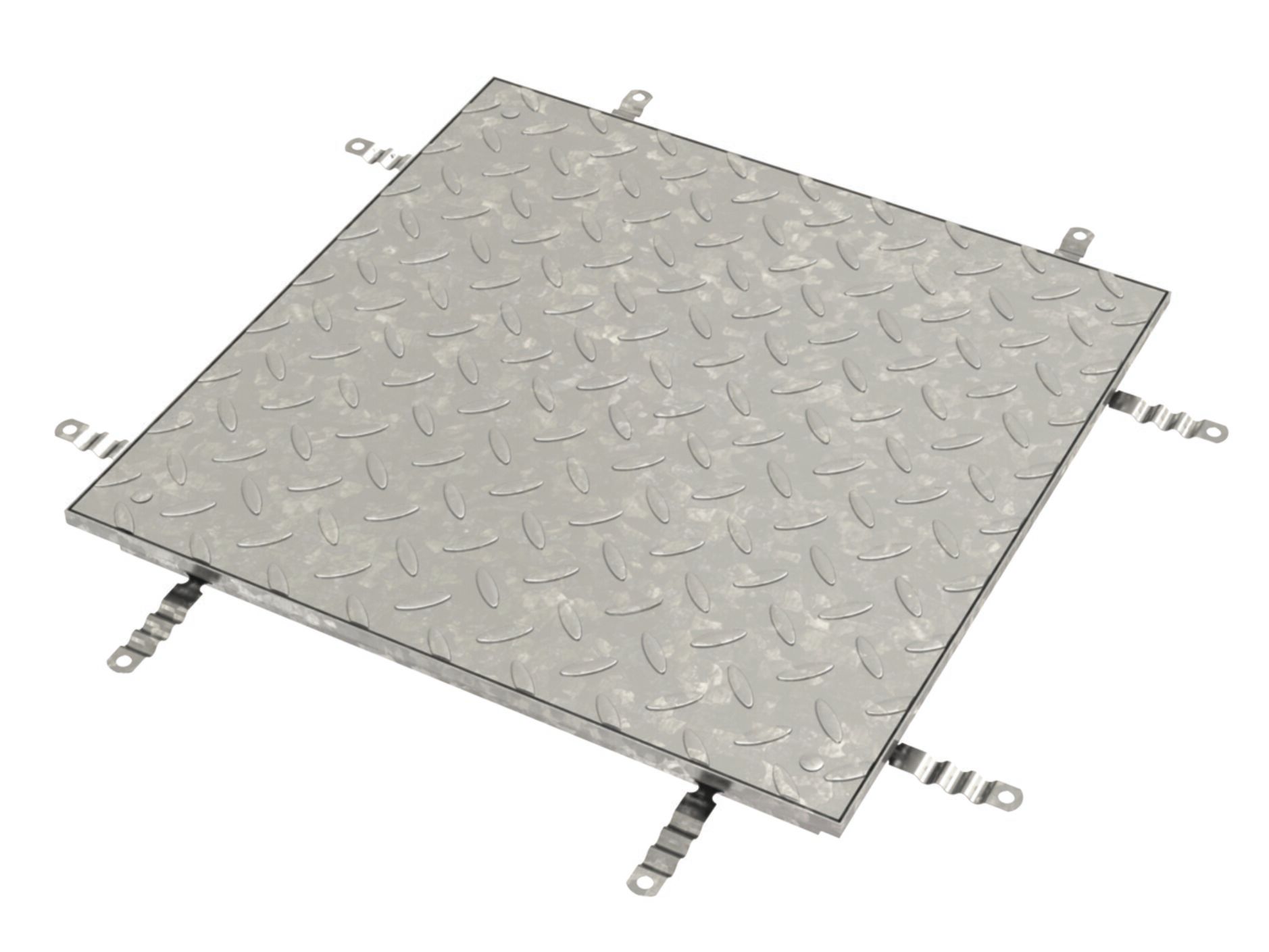 ACO SOLID GS by ACO - Chiusino in acciaio zincato