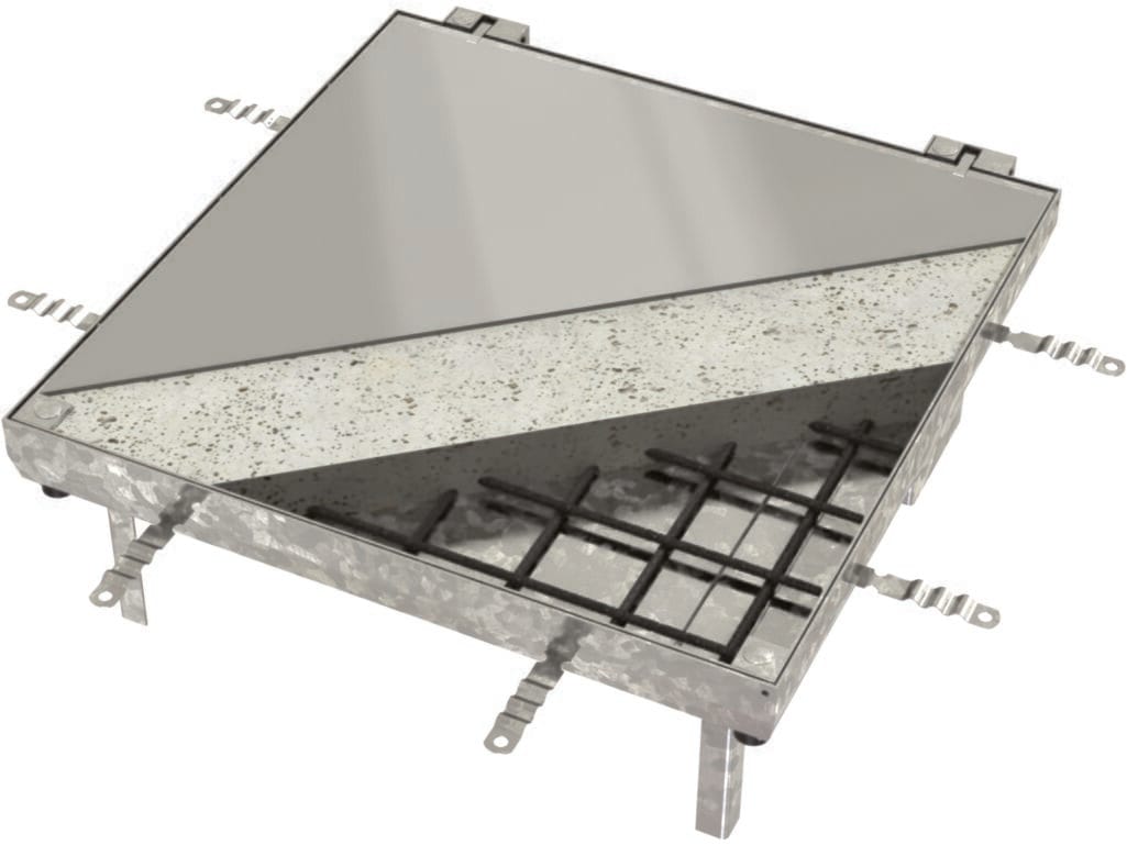ACO UNIFACE 2.0 GS by ACO - Chiusino in acciaio zincato