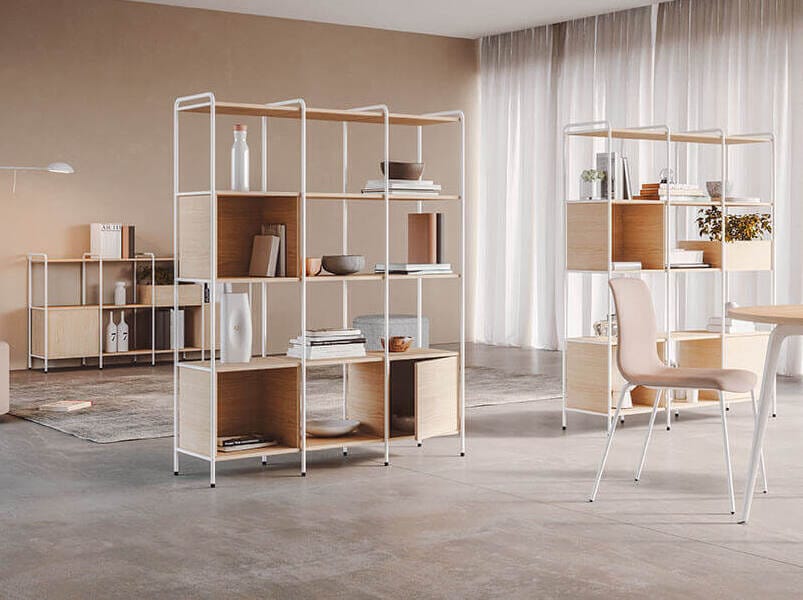 TUBBE by ACTIU - Libreria autoportante