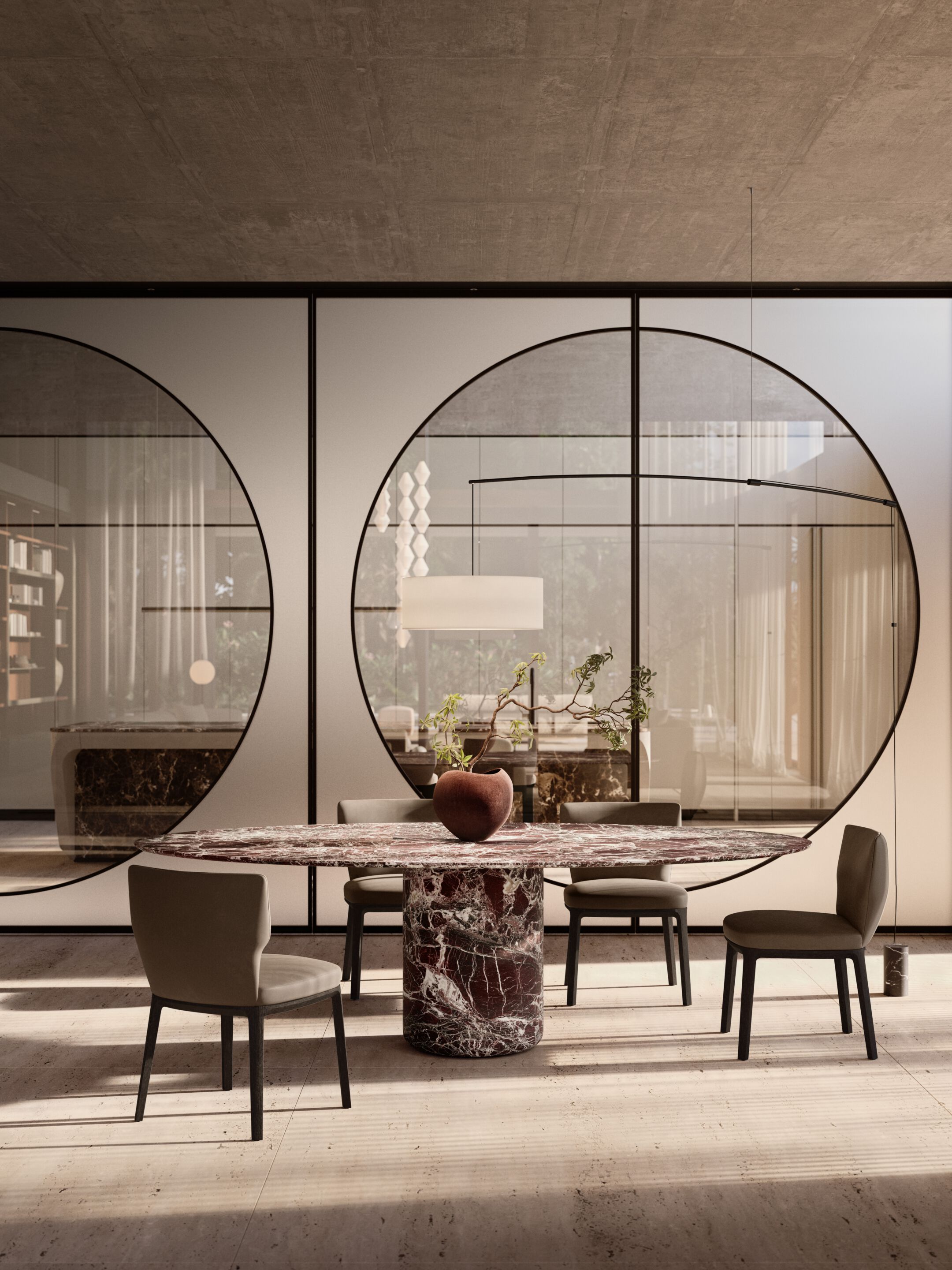 ARCHI by ADL - Sistema di porte scorrevoli, rototraslanti o a bilico, in vetro e alluminio - 6