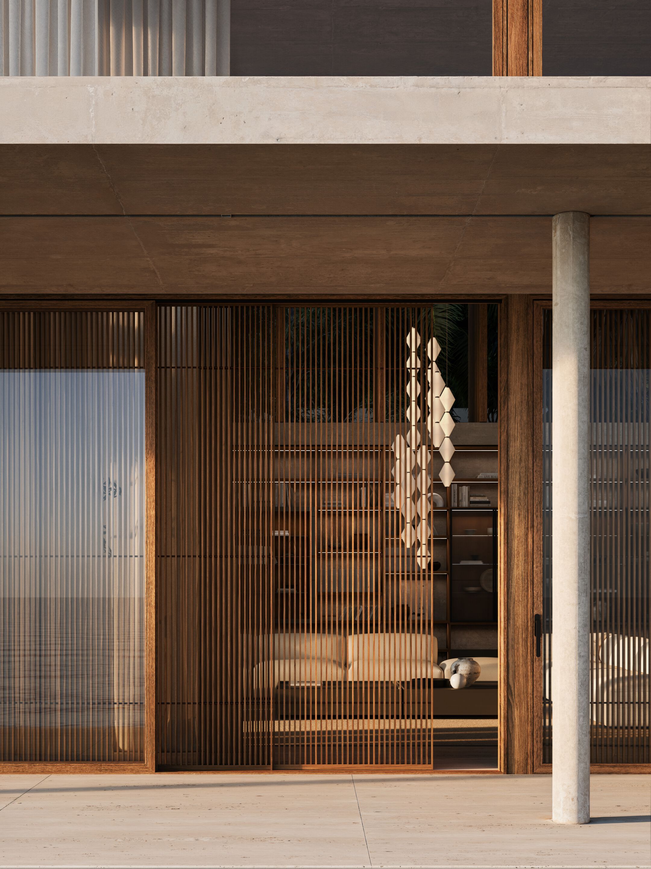 FOREST by ADL - Parete mobile / porta in alluminio - 2