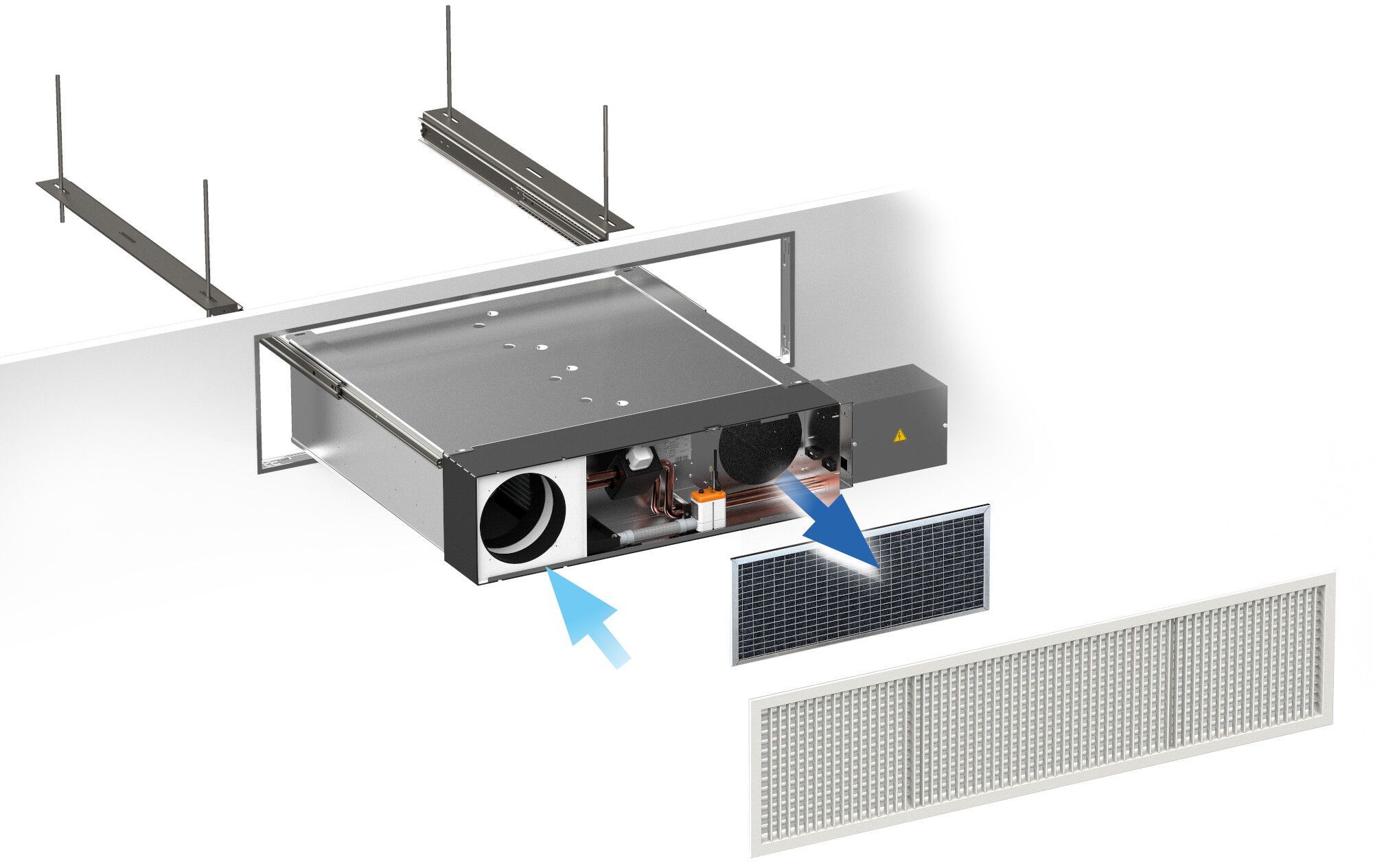 FCY-FCYI by AERMEC - Ventilconvettore canalizzato monoblocco  - 2