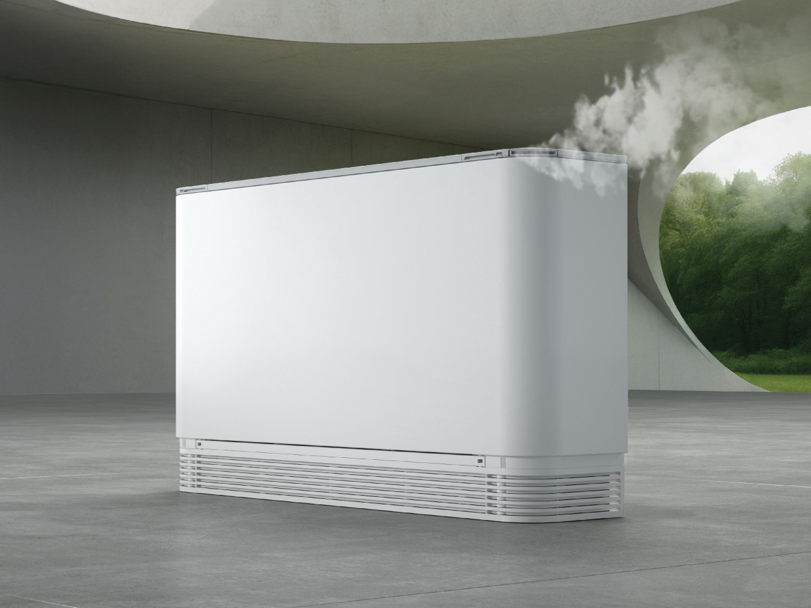 FCZ_ASW by AERMEC - Ventilconvettore con umidificatore adiabatico