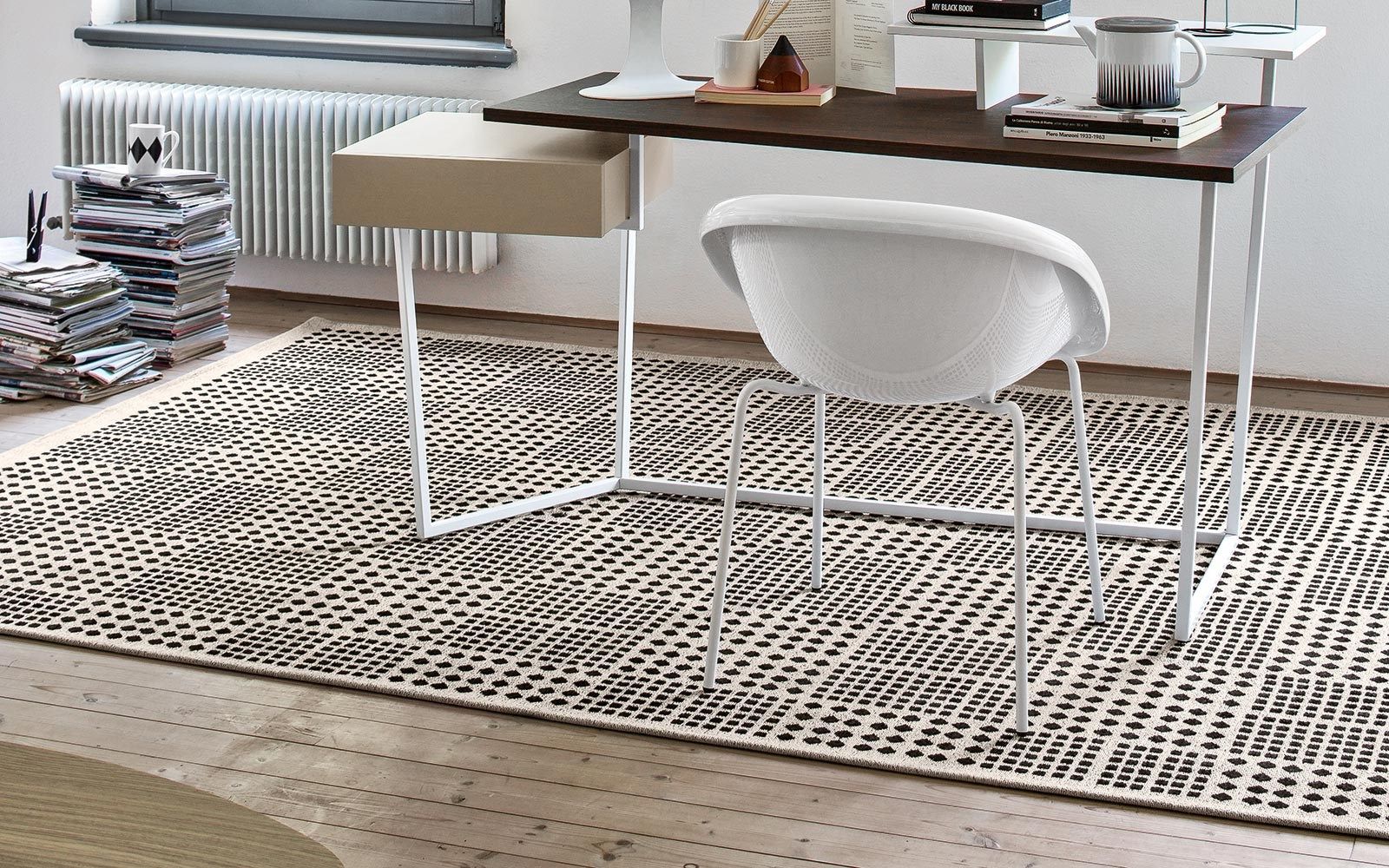Rug with geometric shapes AFRICA By Calligaris design Matteo Cibic
