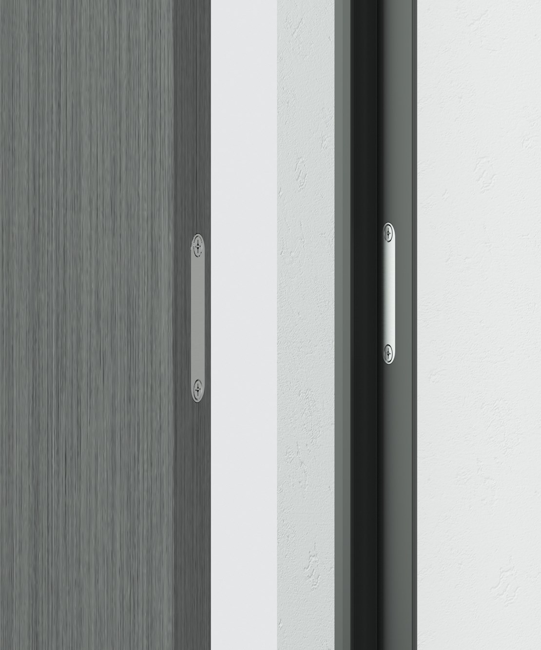 ALA by ADL - Porta a battente a filomuro in legno - 7