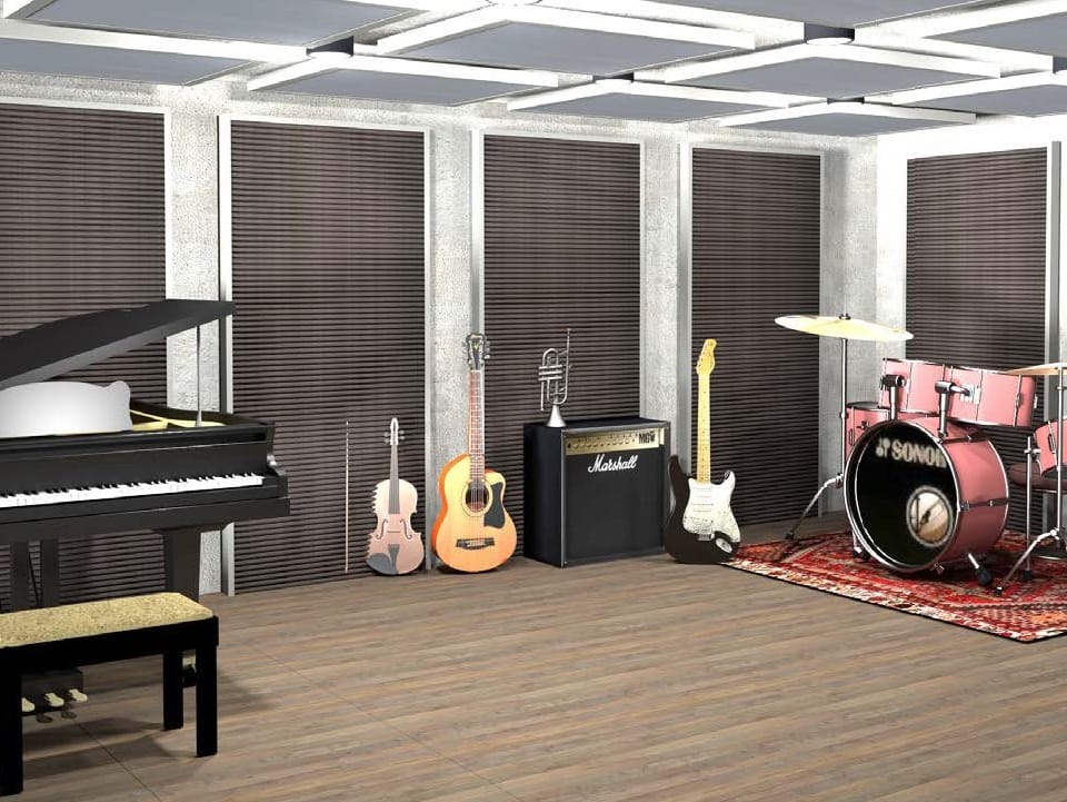 ALFACUSTIK ONDA MUSIC by GHIROTTO - Elemento fonoassorbente