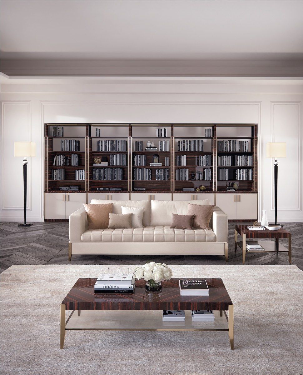 ALIAS Q by Capital Collection - Tavolino da caffè quadrato in legno - 3