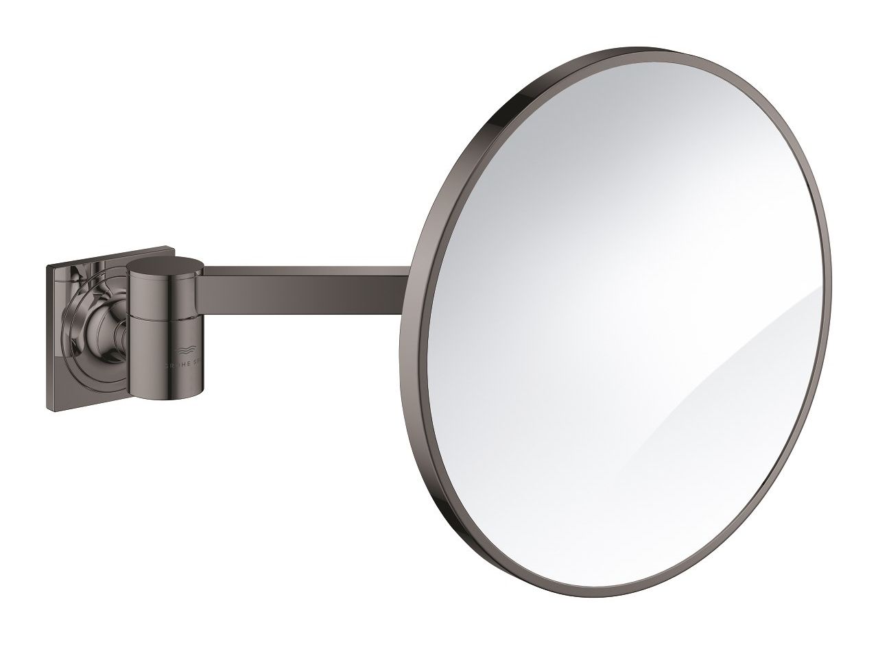 ALLURE NEW Round wallmounted shaving mirror By Grohe