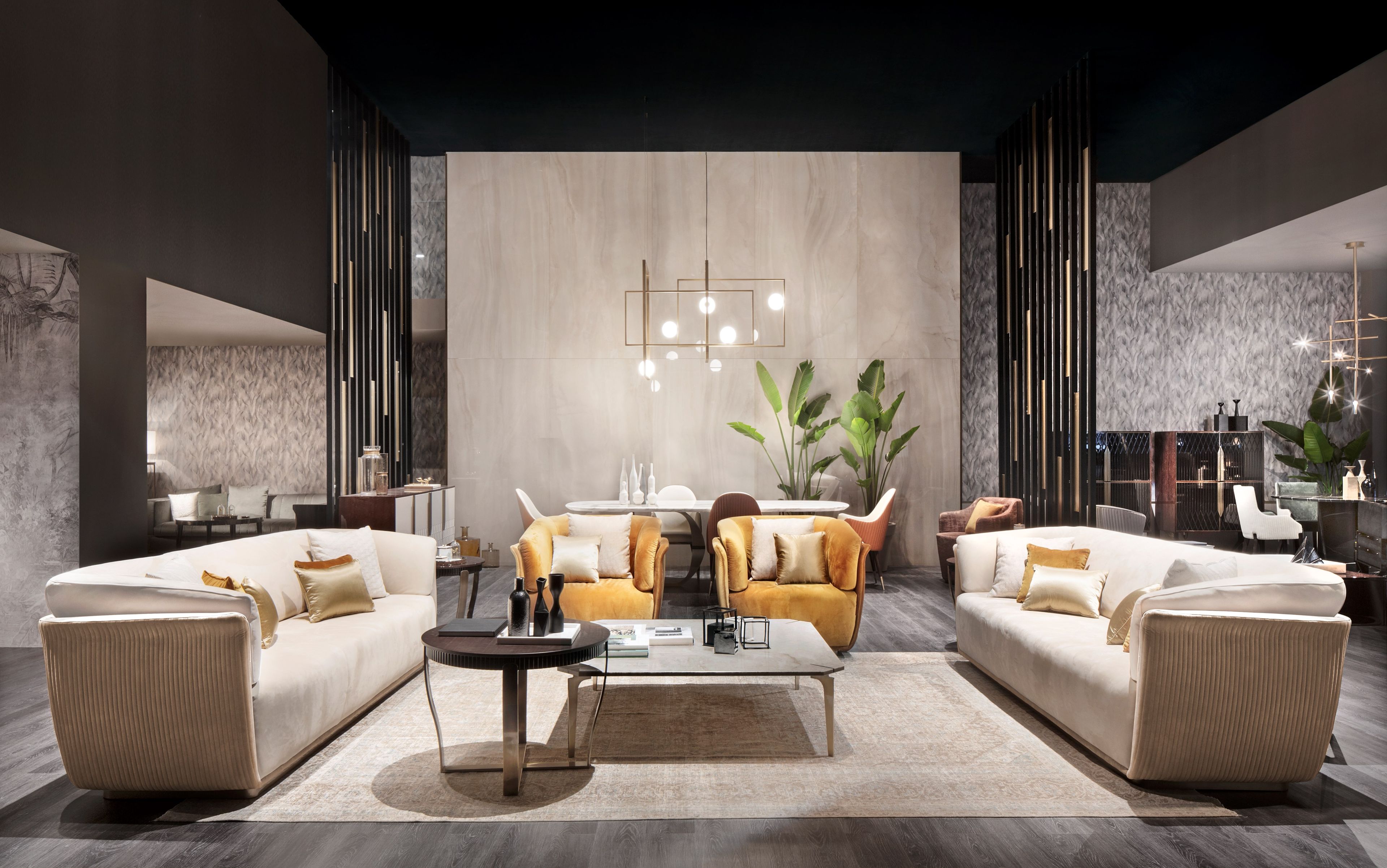 MON ALLURE by Capital Collection - Divano in tessuto a 3 posti - 4