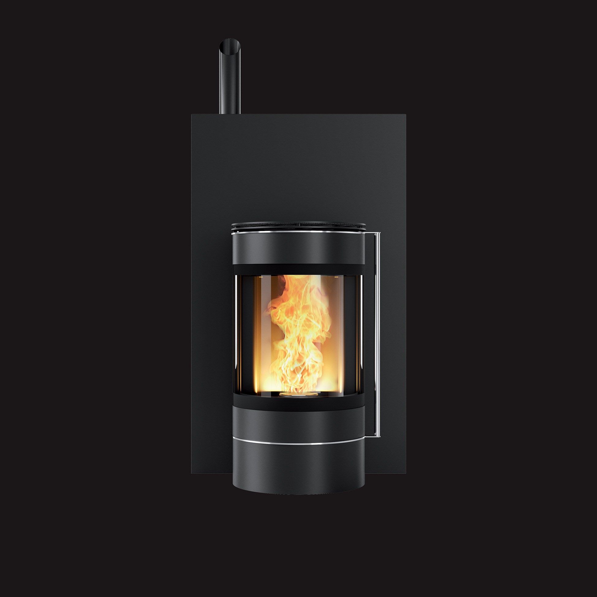 ALTER EGO by CAMINETTI MONTEGRAPPA - Stufa a pellet a parete - 4