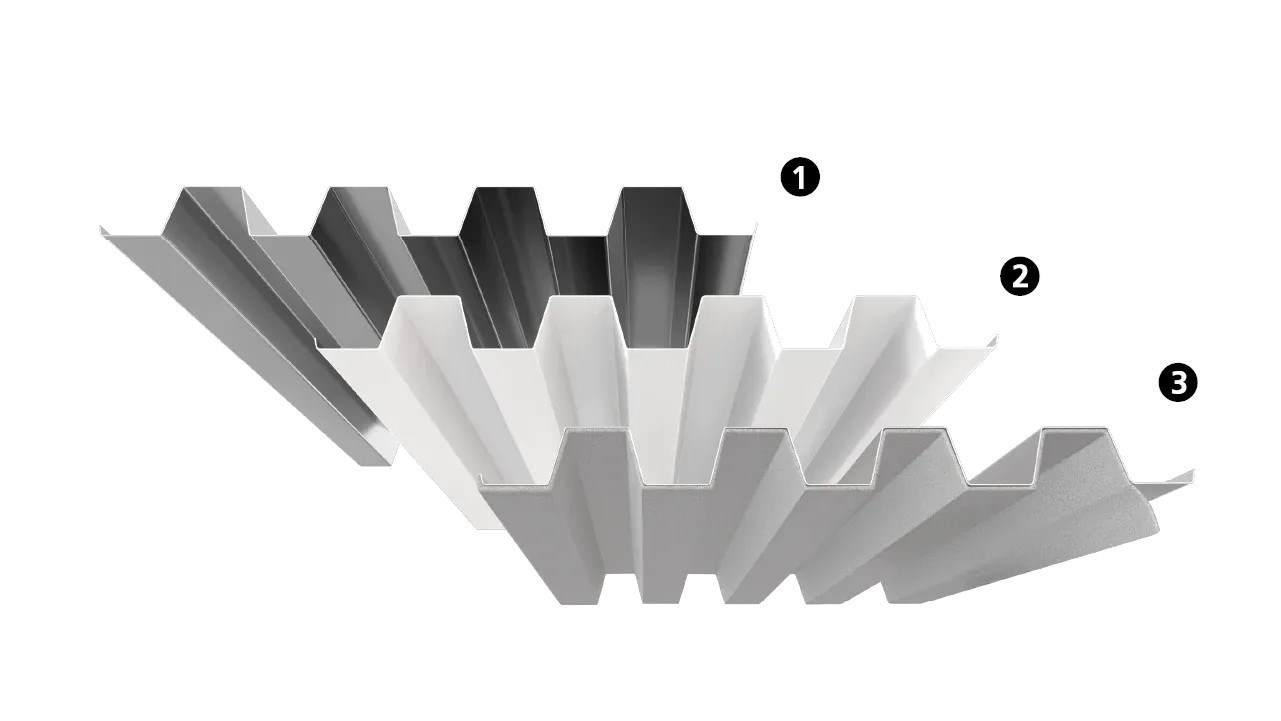 ALUBEL 55 by Alubel - Lamiera grecata per solai collaboranti e non collaboranti - 2