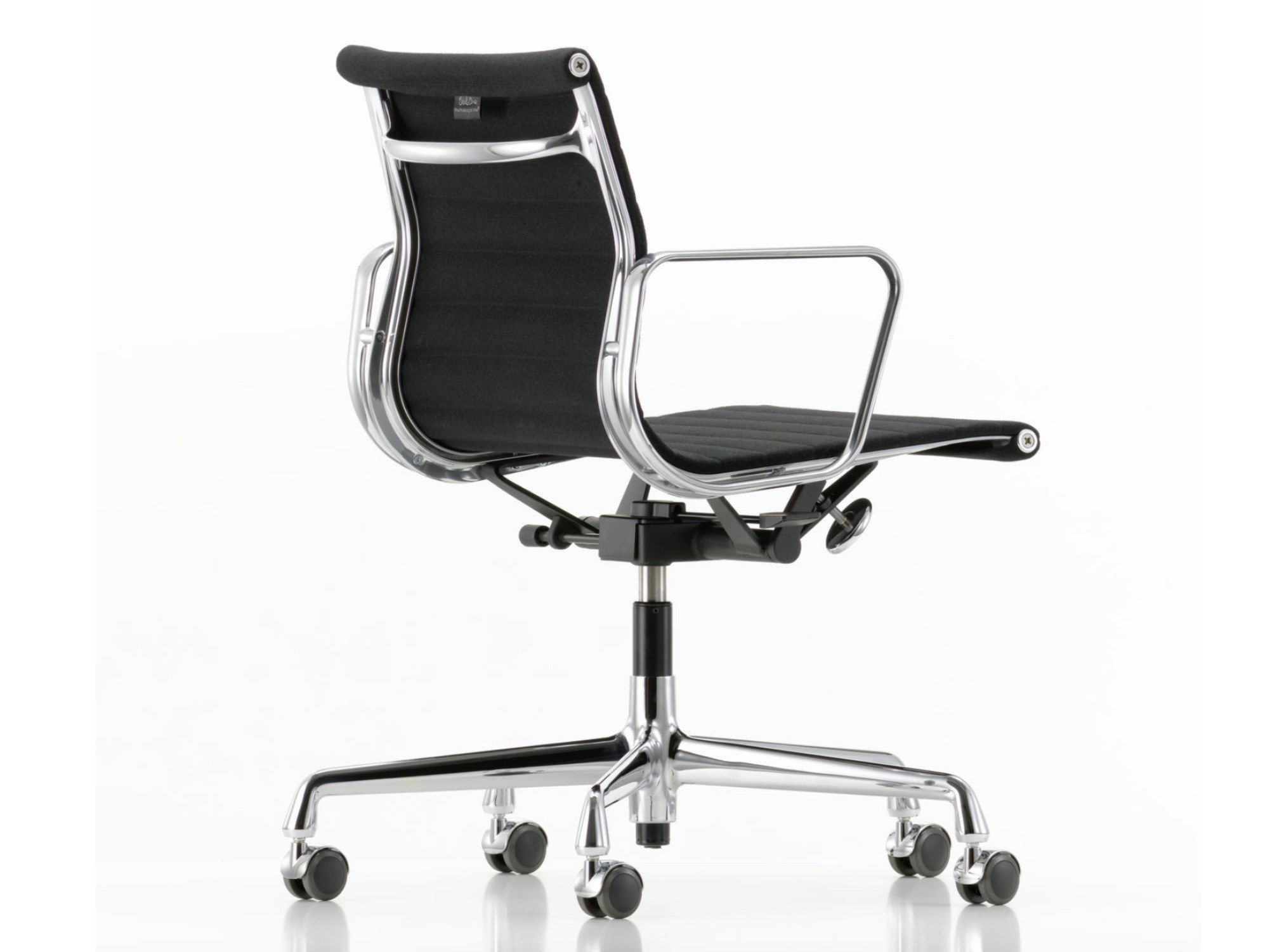 Swivel fabric office chair with armrests ALUMINIUM CHAIR EA 118 By