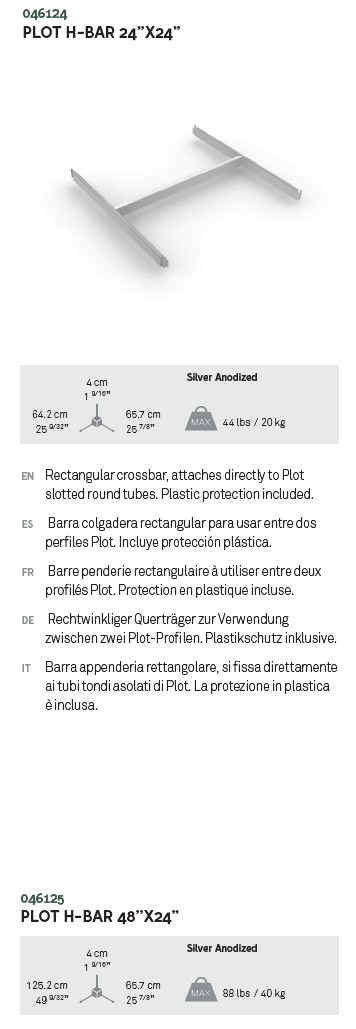 Dimensioni PLOT