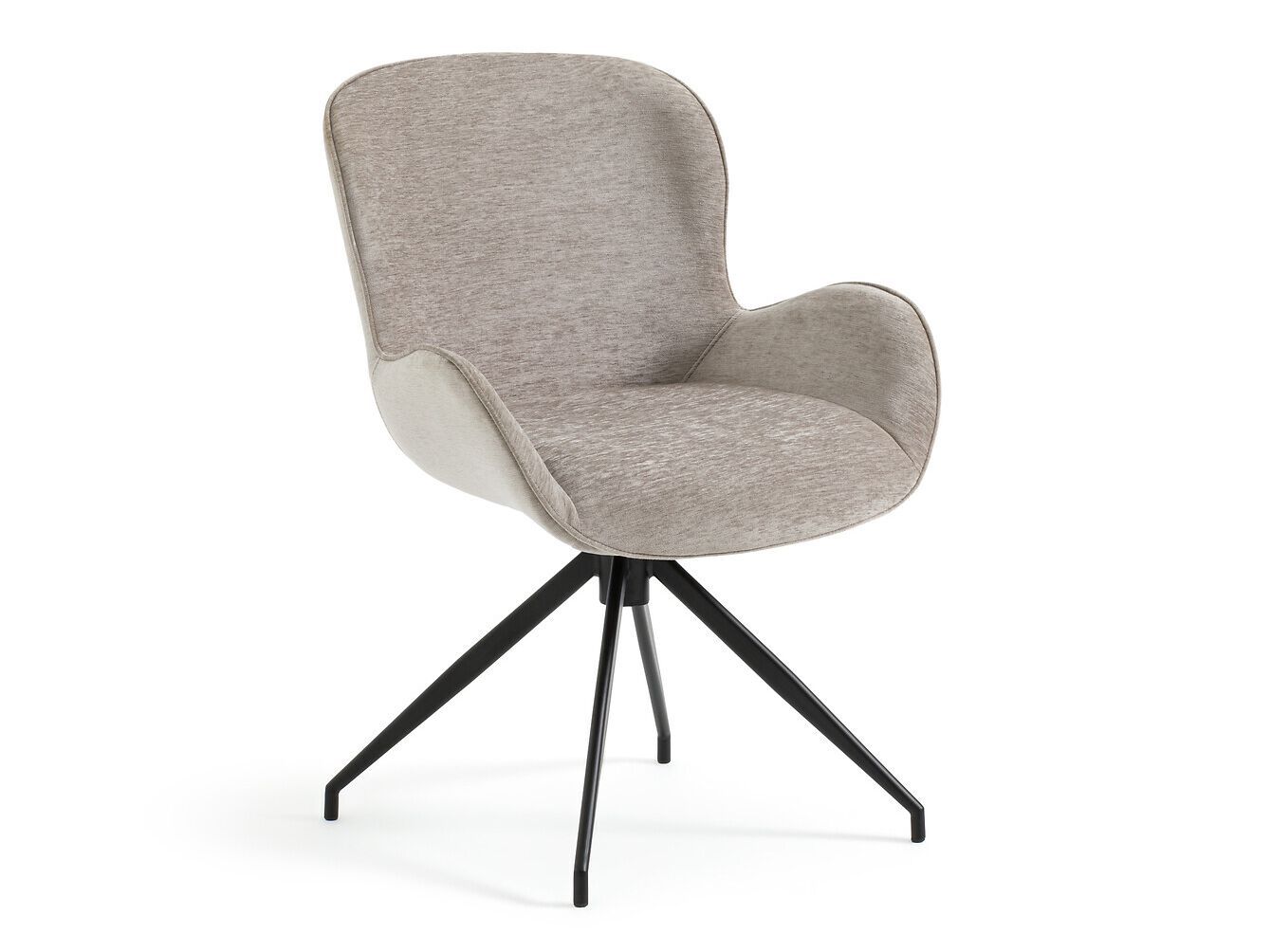 ASYAR by AMPM - Sedia girevole in velluto