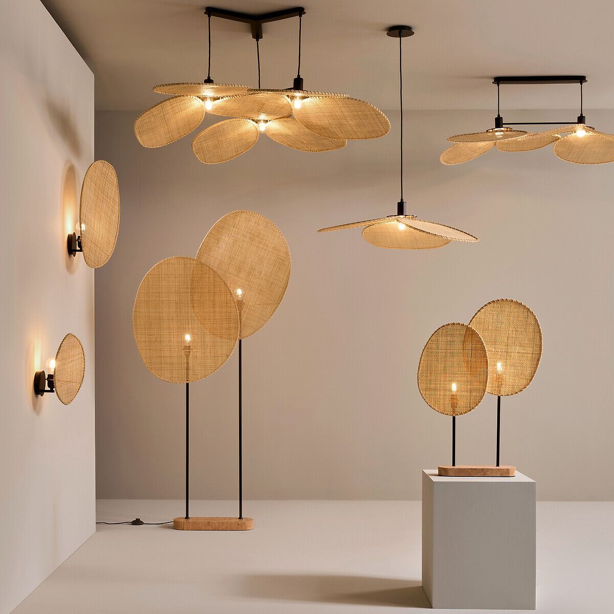 CANOPÉE by AMPM - Lampada da tavolo in vimini - 5