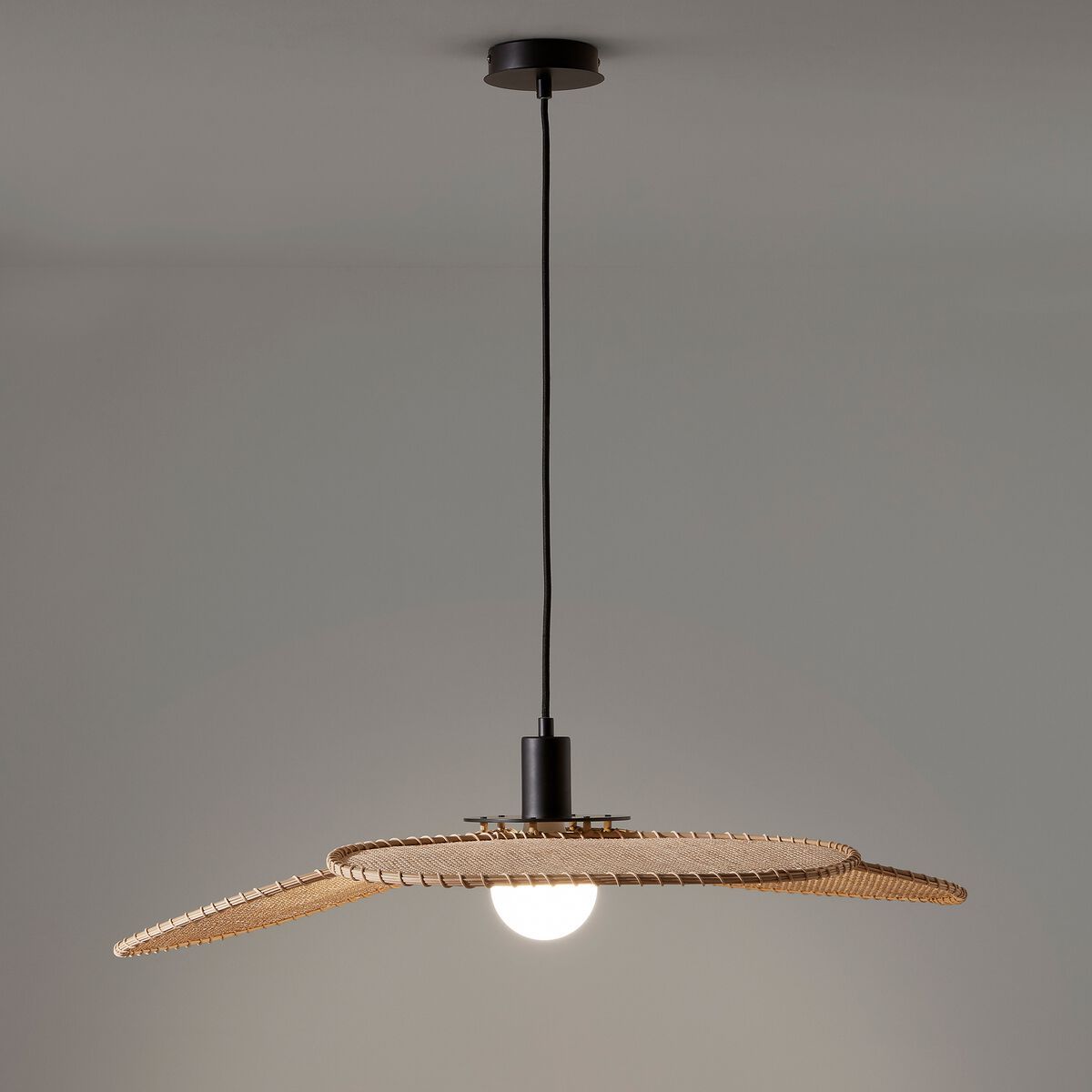 CANOPÉE by AMPM - Lampada a sospensione in vimini - 4