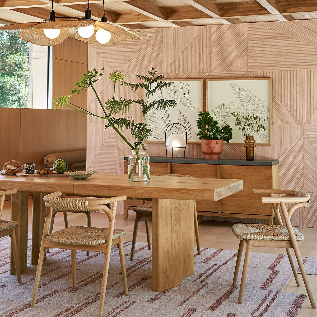 CANOPÉE by AMPM - Lampada a sospensione in vimini - 5