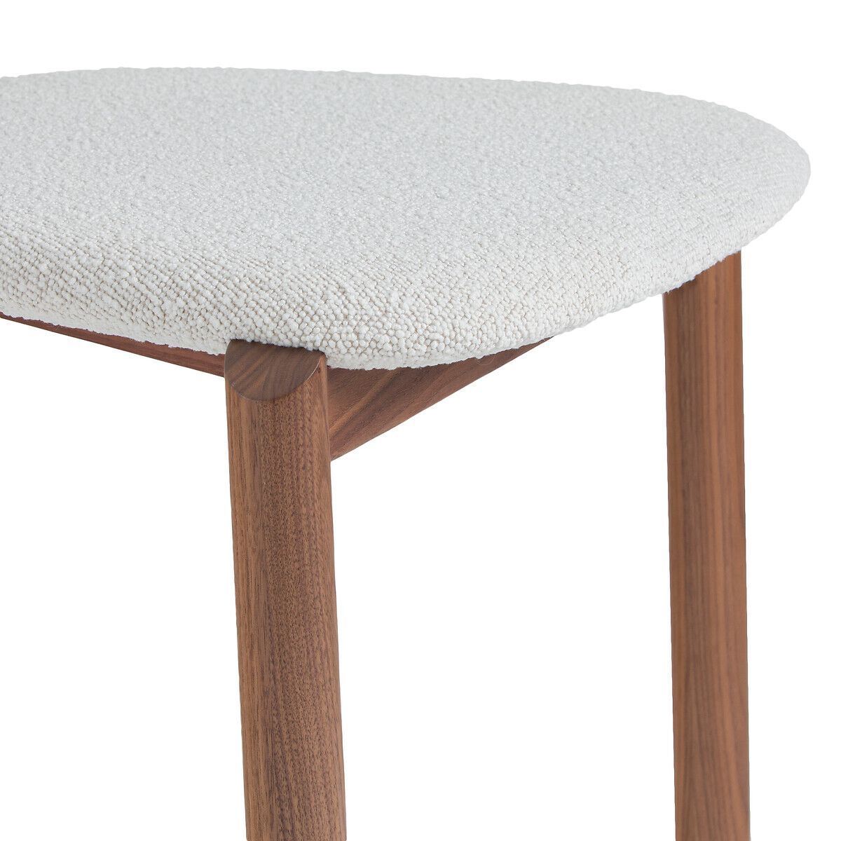 MARAIS by AMPM - Sedia in noce con seduta in tessuto - 5