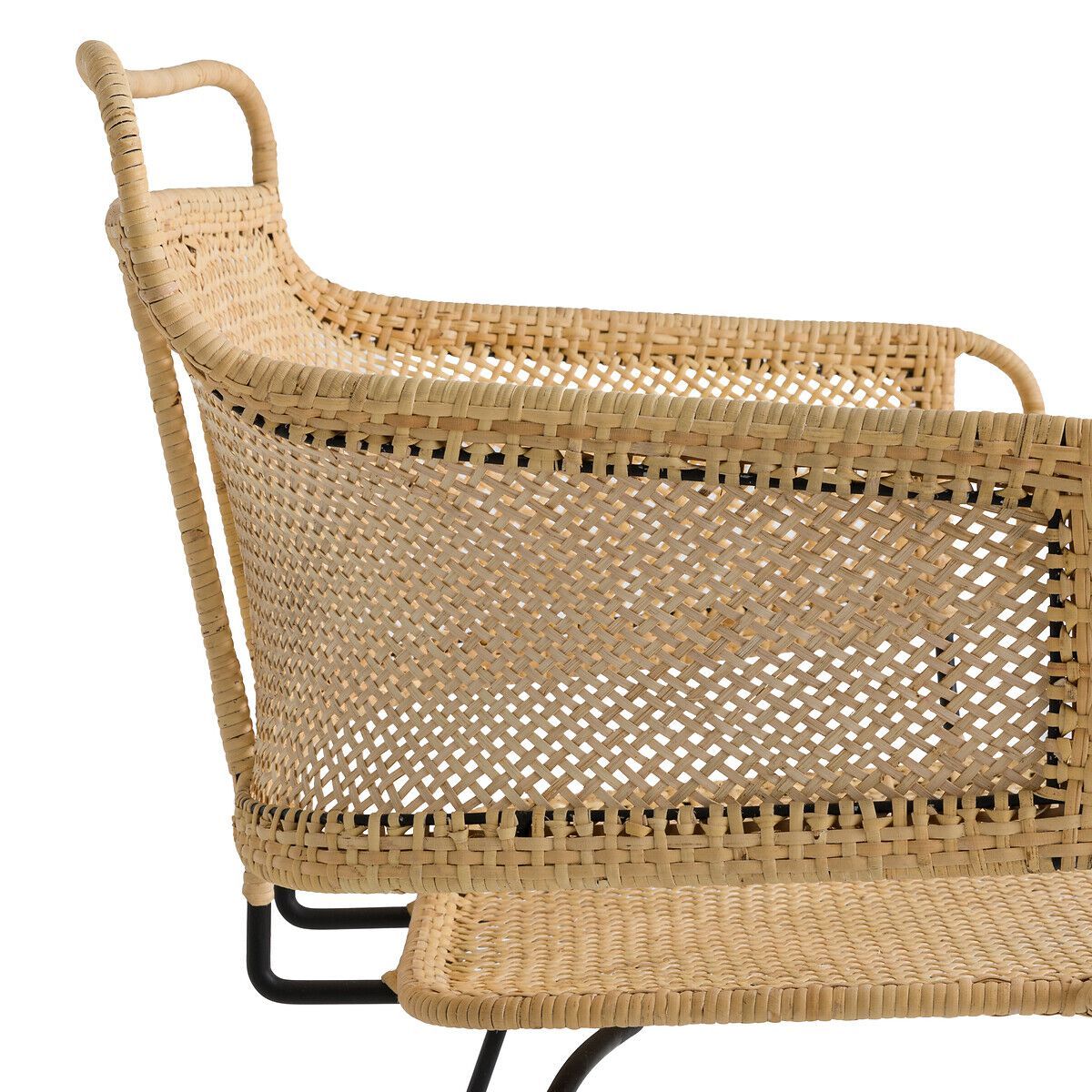 THEOPHANE by AMPM - Sedia in vimini con braccioli - 5