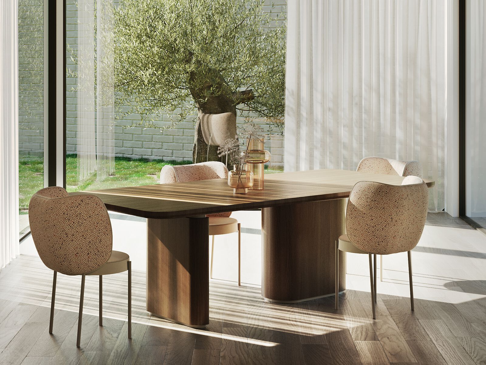 FLOW Table By ANA ROQUE INTERIORS