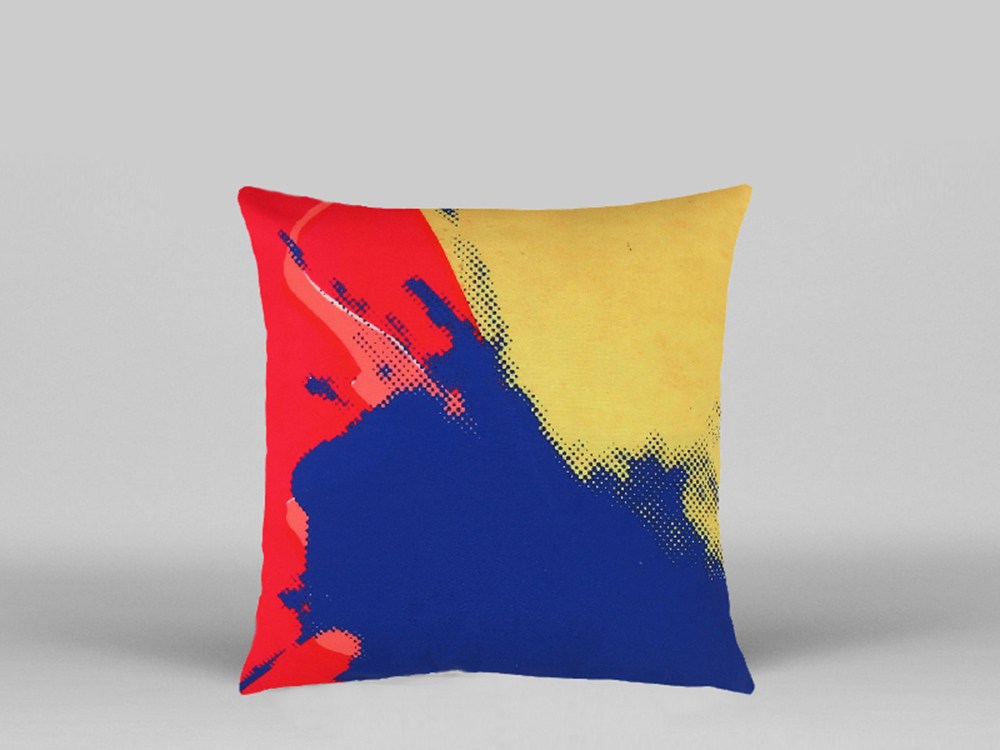 ABAKUHAUS Federa Cuscino Decorativa 50x50 Cm – Ragazze Boss, Design Pop Art, Tessuto Morbido, Multicolore - 2