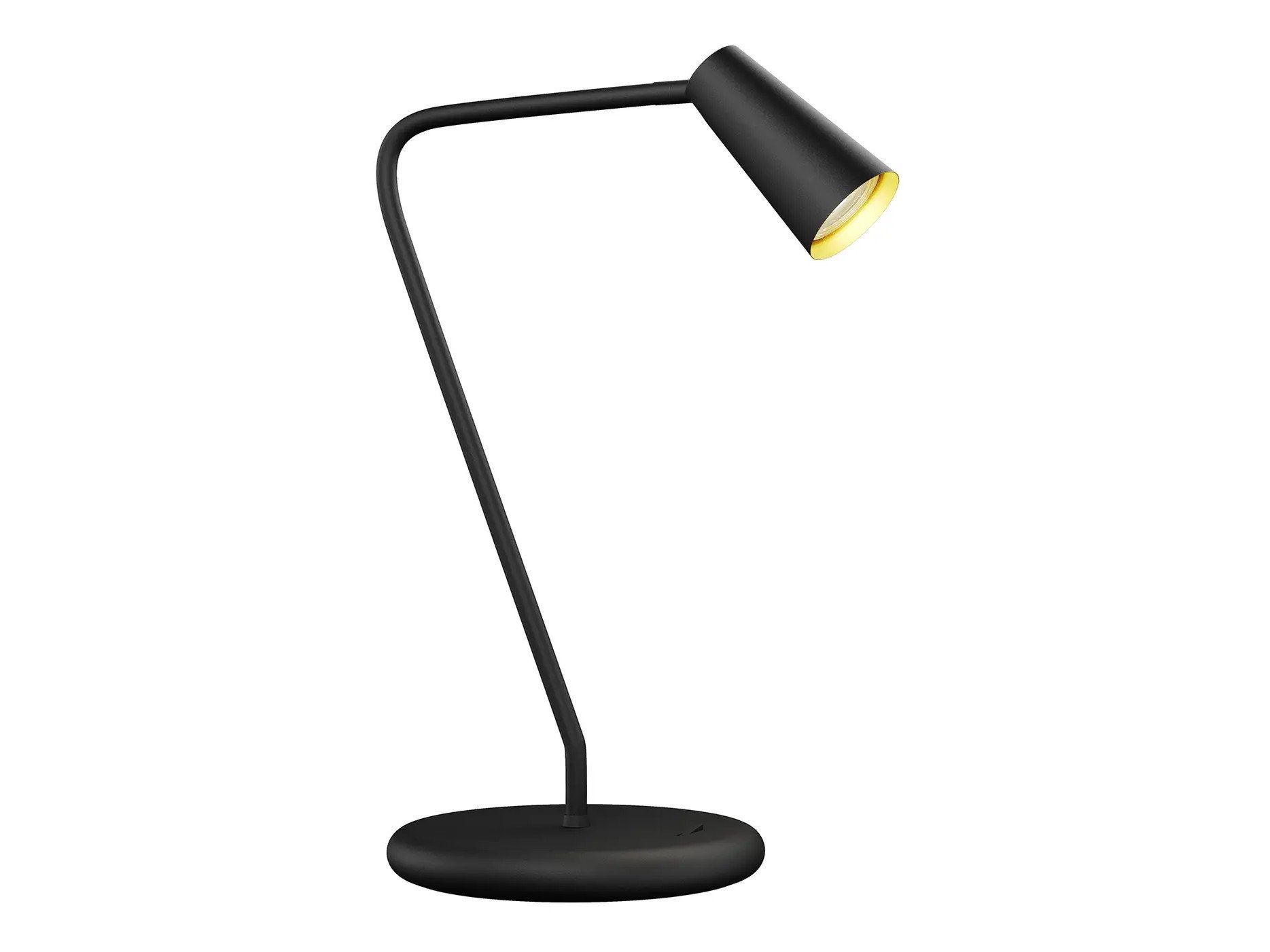 ANGELINA BLACK Table lamp LED adjustable metal table lamp By Lucande