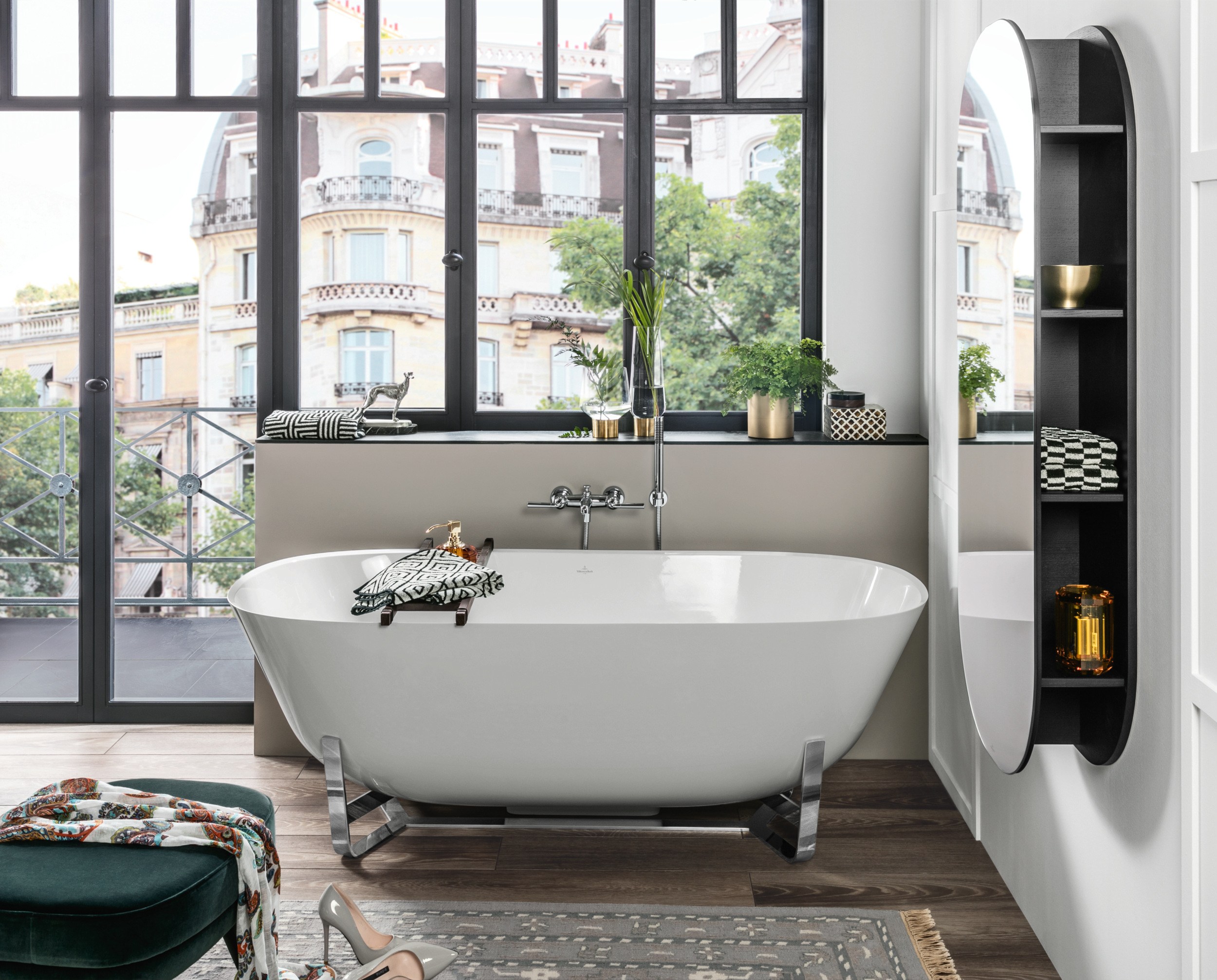 ANTHEUS | Quaryl® bathtub By Villeroy & Boch design Christian Haas