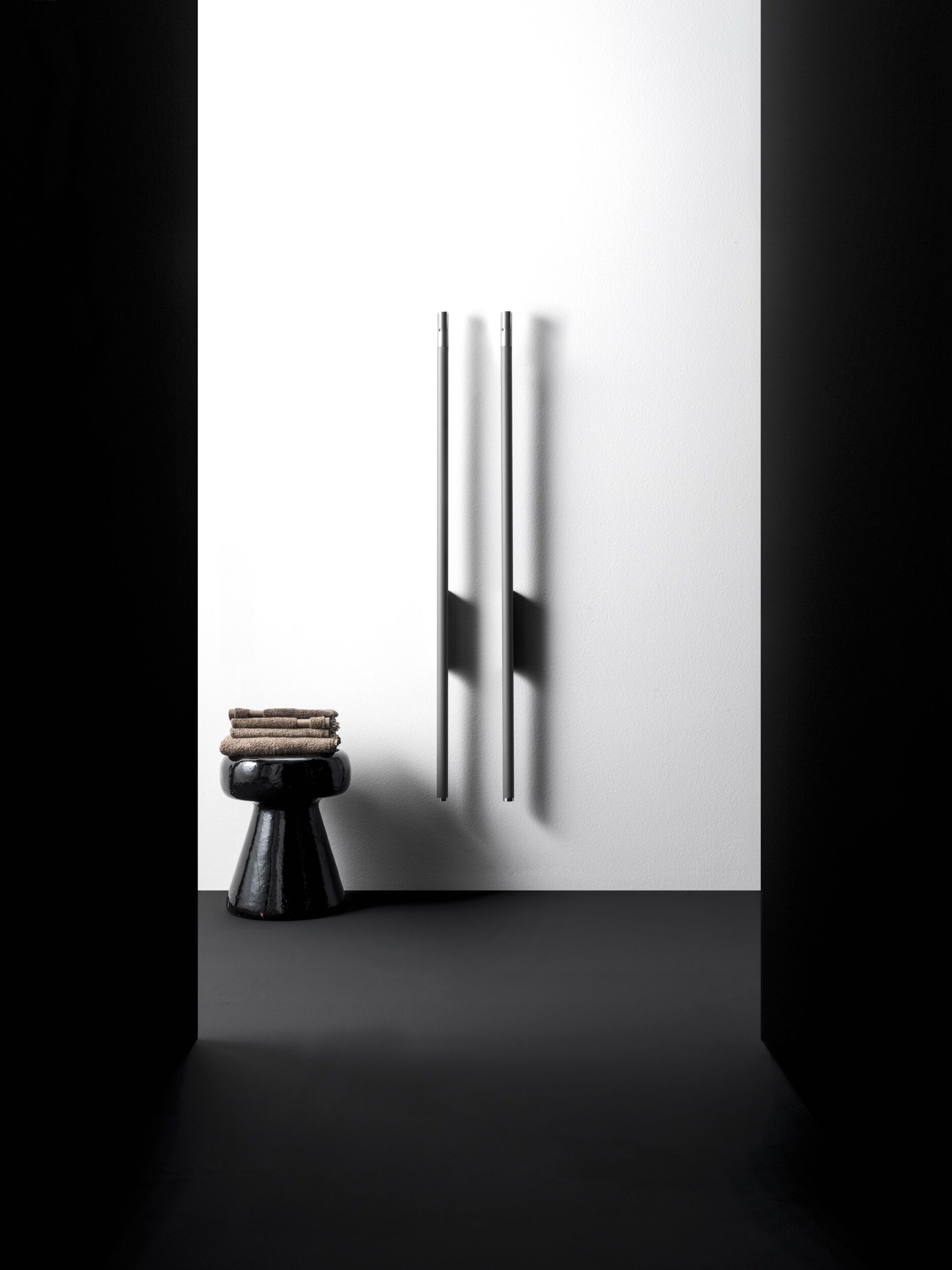 Dante Radiator CARLO & TINA Wall-mounted electric aluminium decorative radiator By ...