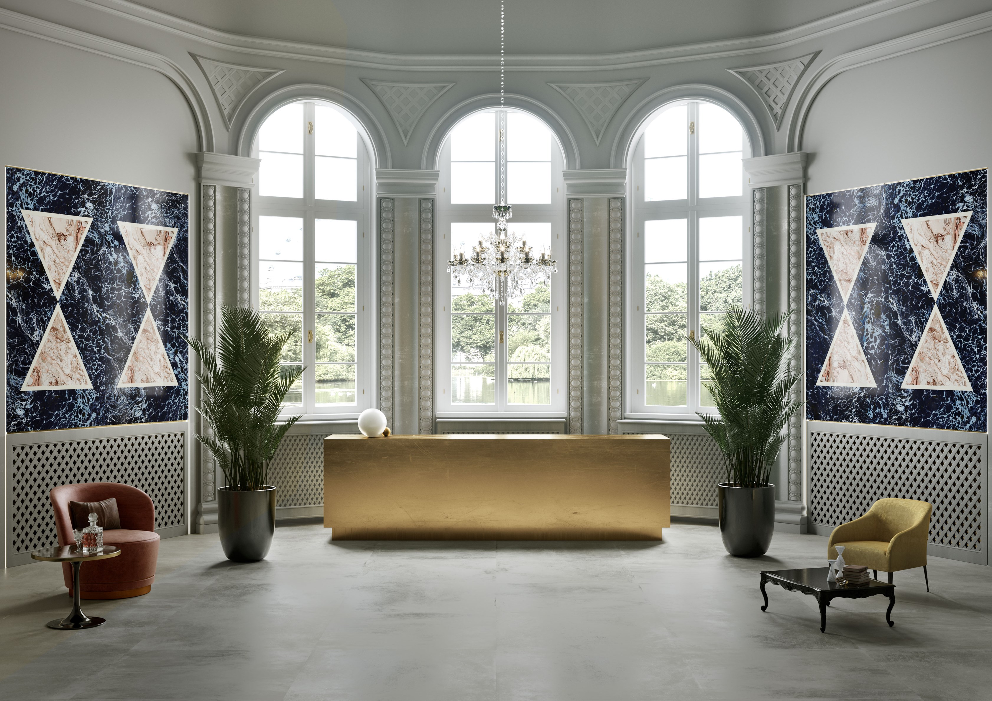 ARALDICA Indoor/outdoor porcelain stoneware wall/floor tiles By CEDIT ...