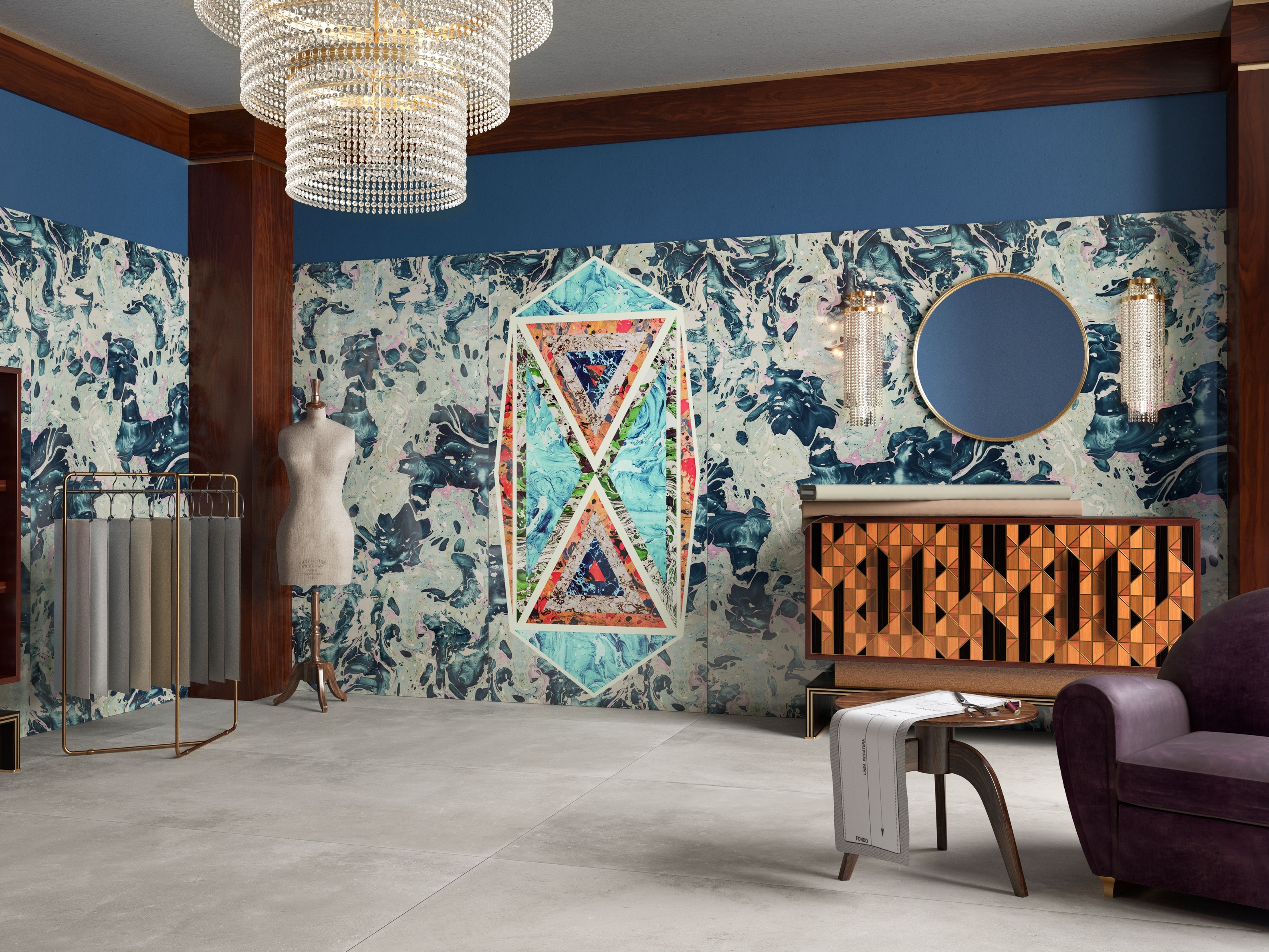 ARALDICA Indoor/outdoor porcelain stoneware wall/floor tiles By CEDIT ...