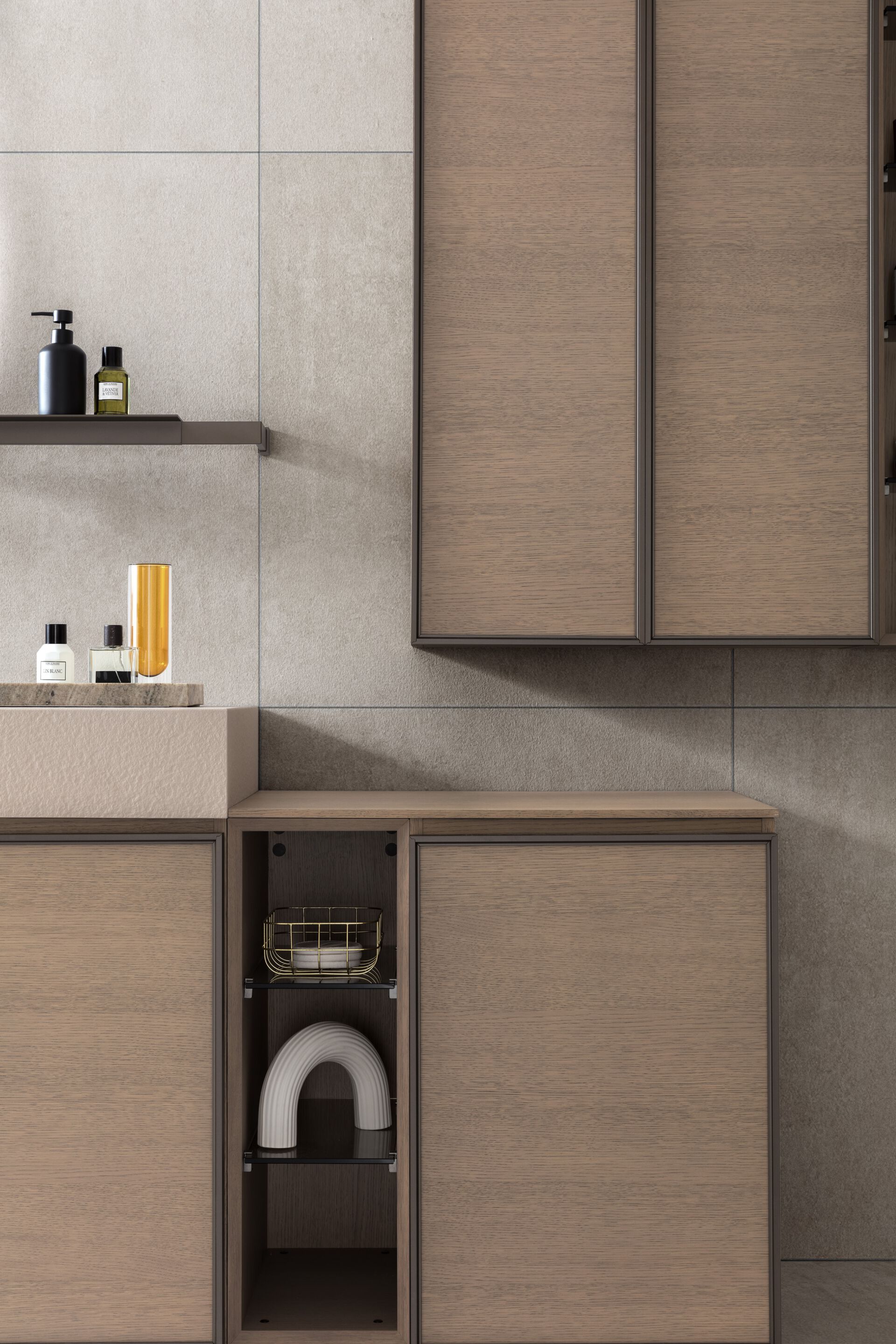 HORIZON SYSTEM by ARBLU - Mobile, pensili e walk-in a soffitto - 2