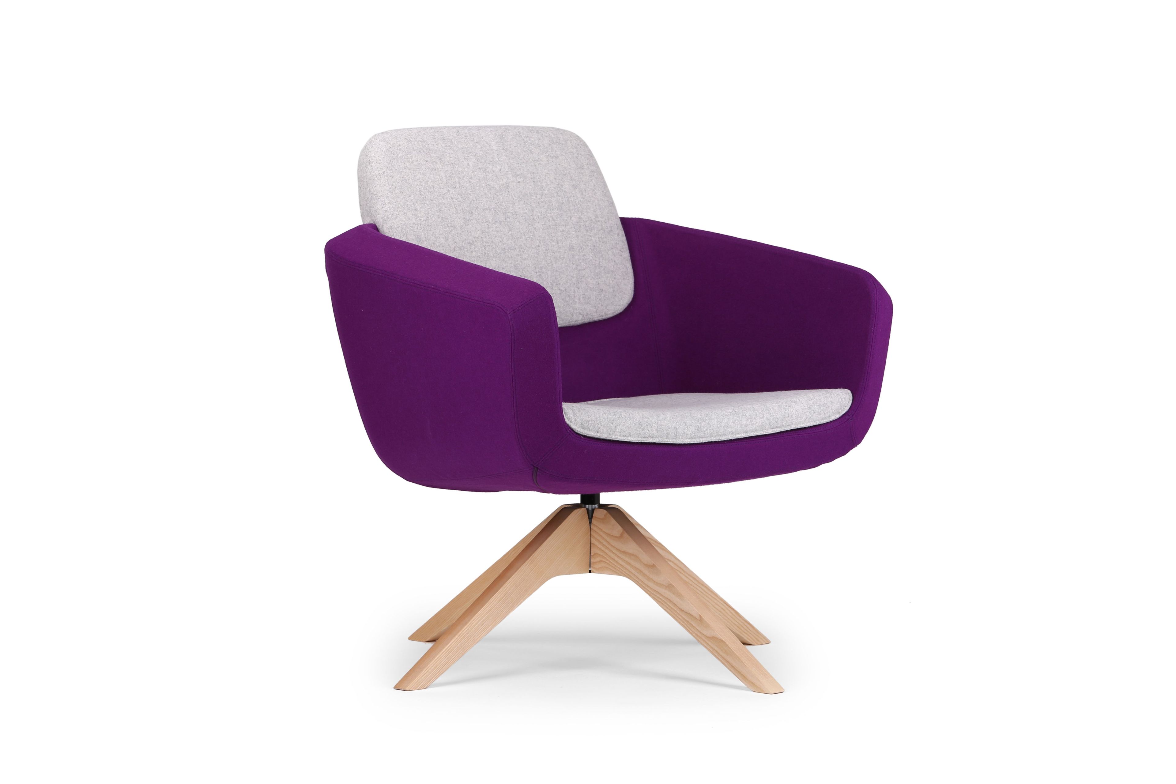 ARCA LOUNGE Easy chair with armrests By True Design