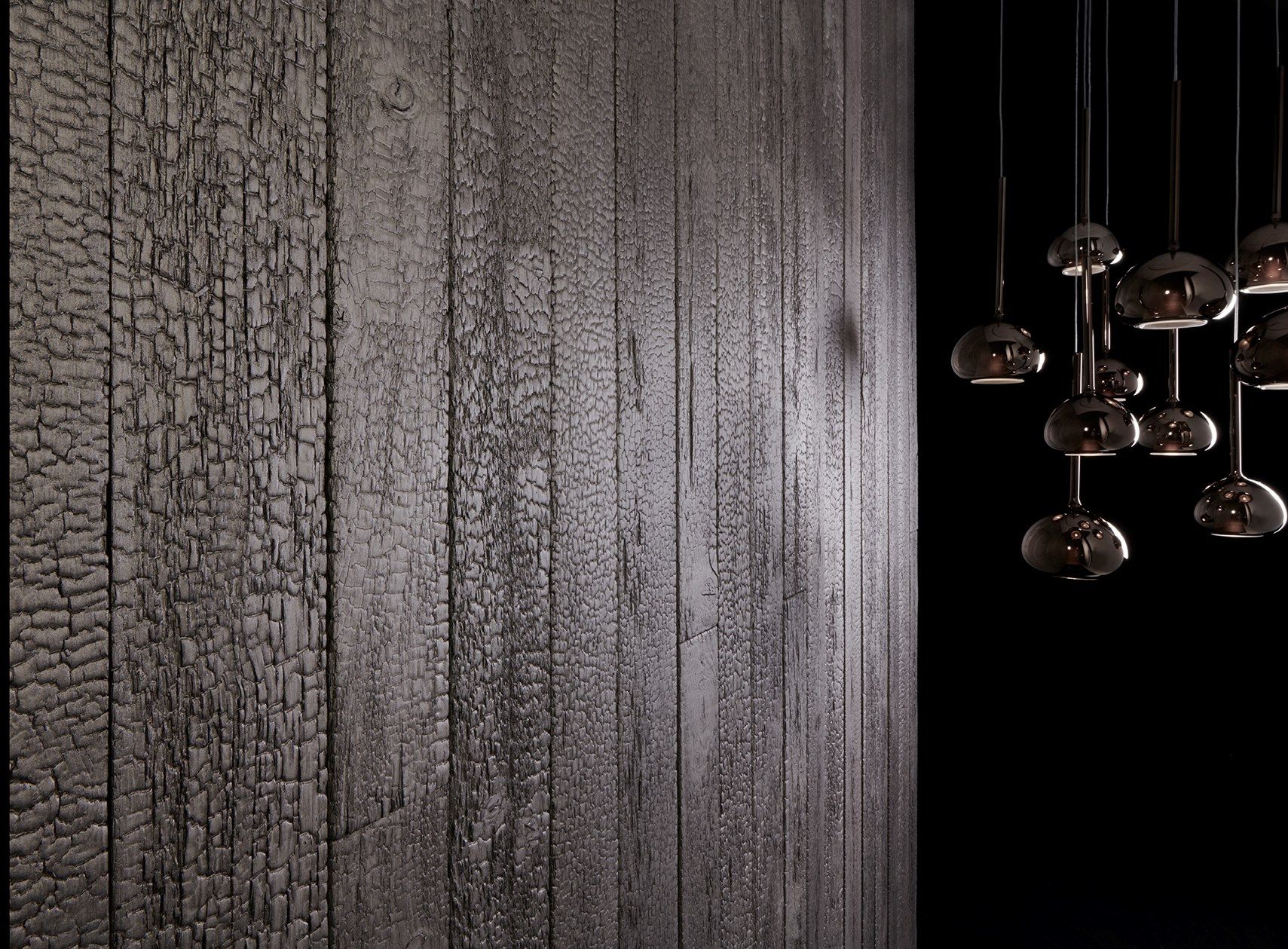 ARDES DRY METAL by Sapiens - Rivestimento in legno bruciato per interni - 4