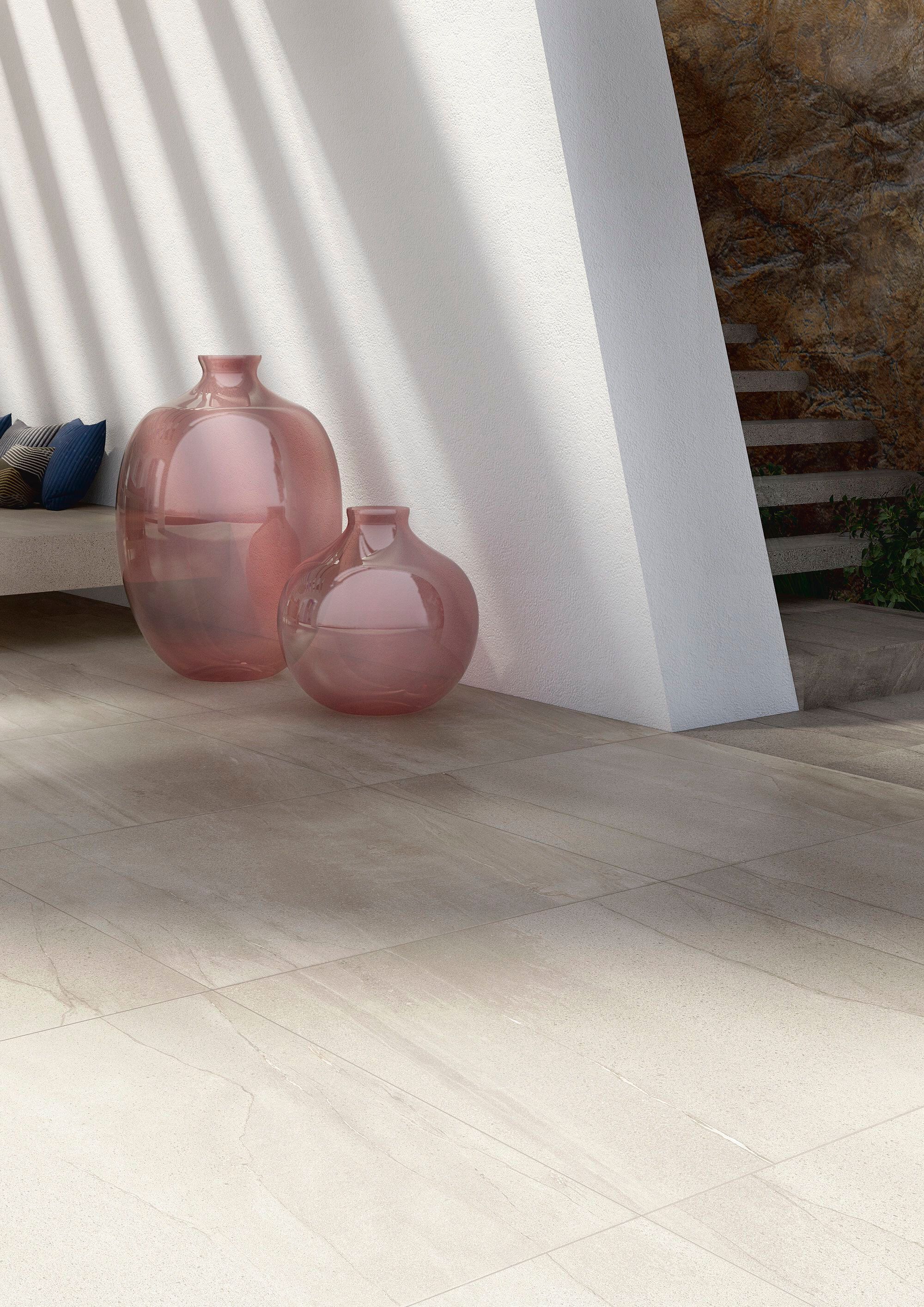 BASALTO BEIGE ACTIVE by ARIOSTEA - Pavimento/rivestimento in gres porcellanato per interni effetto pietra - 8