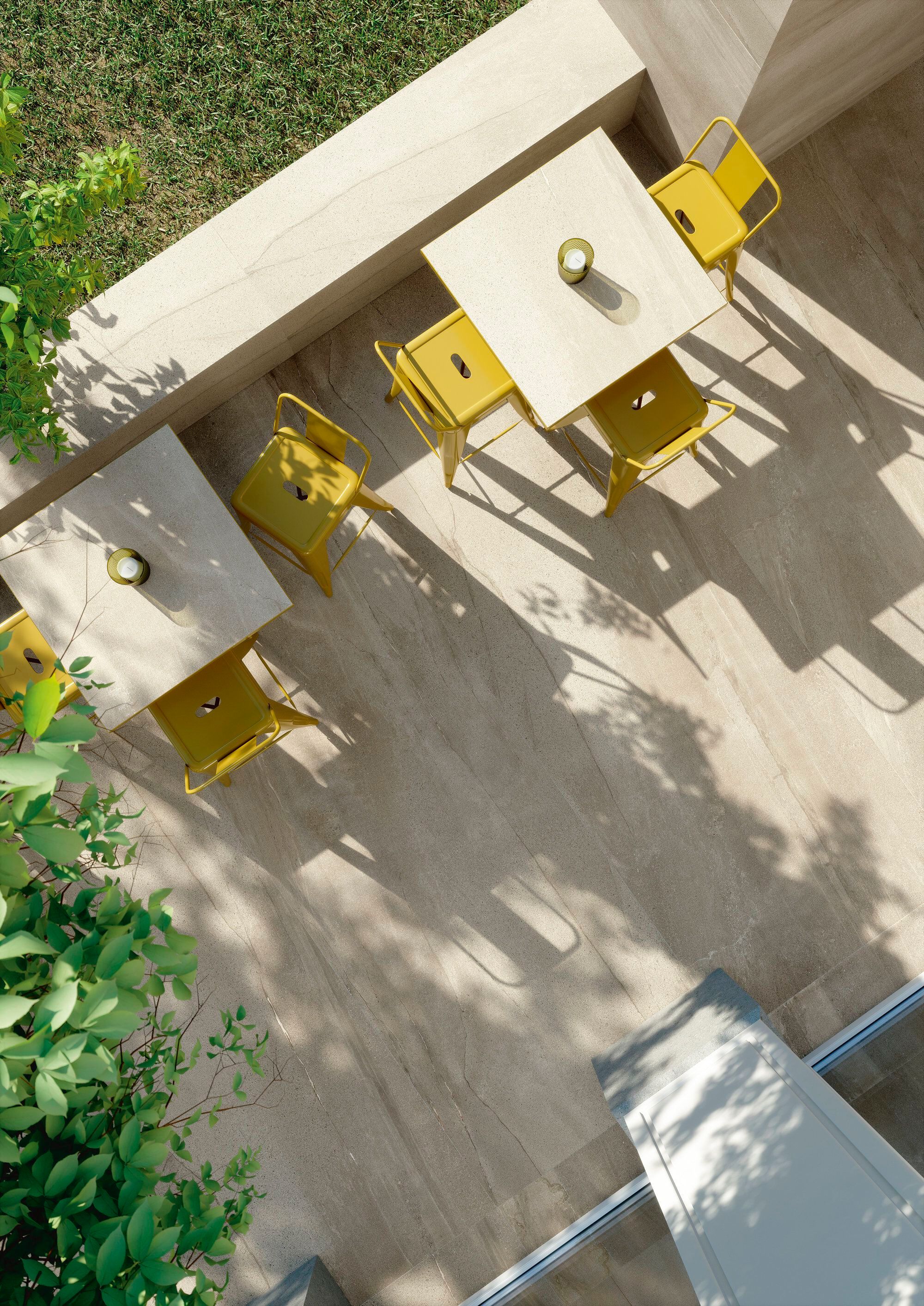 BASALTO BEIGE ACTIVE by ARIOSTEA - Pavimento/rivestimento in gres porcellanato per interni effetto pietra - 3