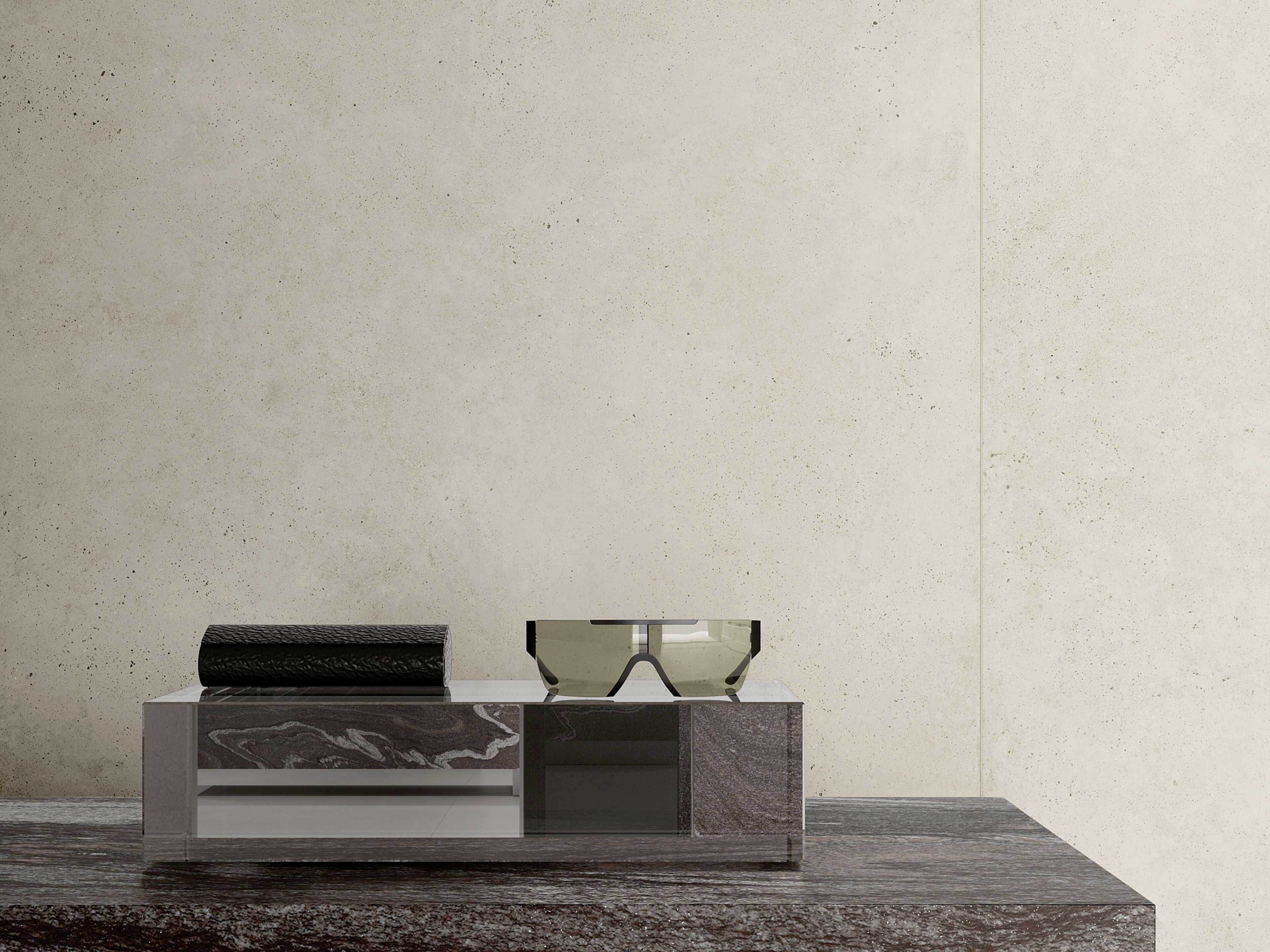 MŪRA LUNARA by ARIOSTEA - Pavimento/rivestimento in gres porcellanato effetto cemento