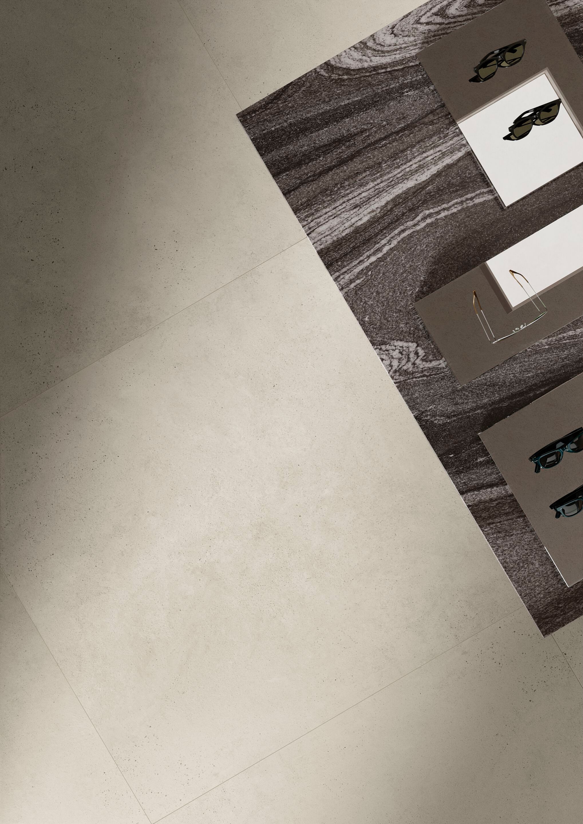 MŪRA LUNARA by ARIOSTEA - Pavimento/rivestimento in gres porcellanato effetto cemento - 2