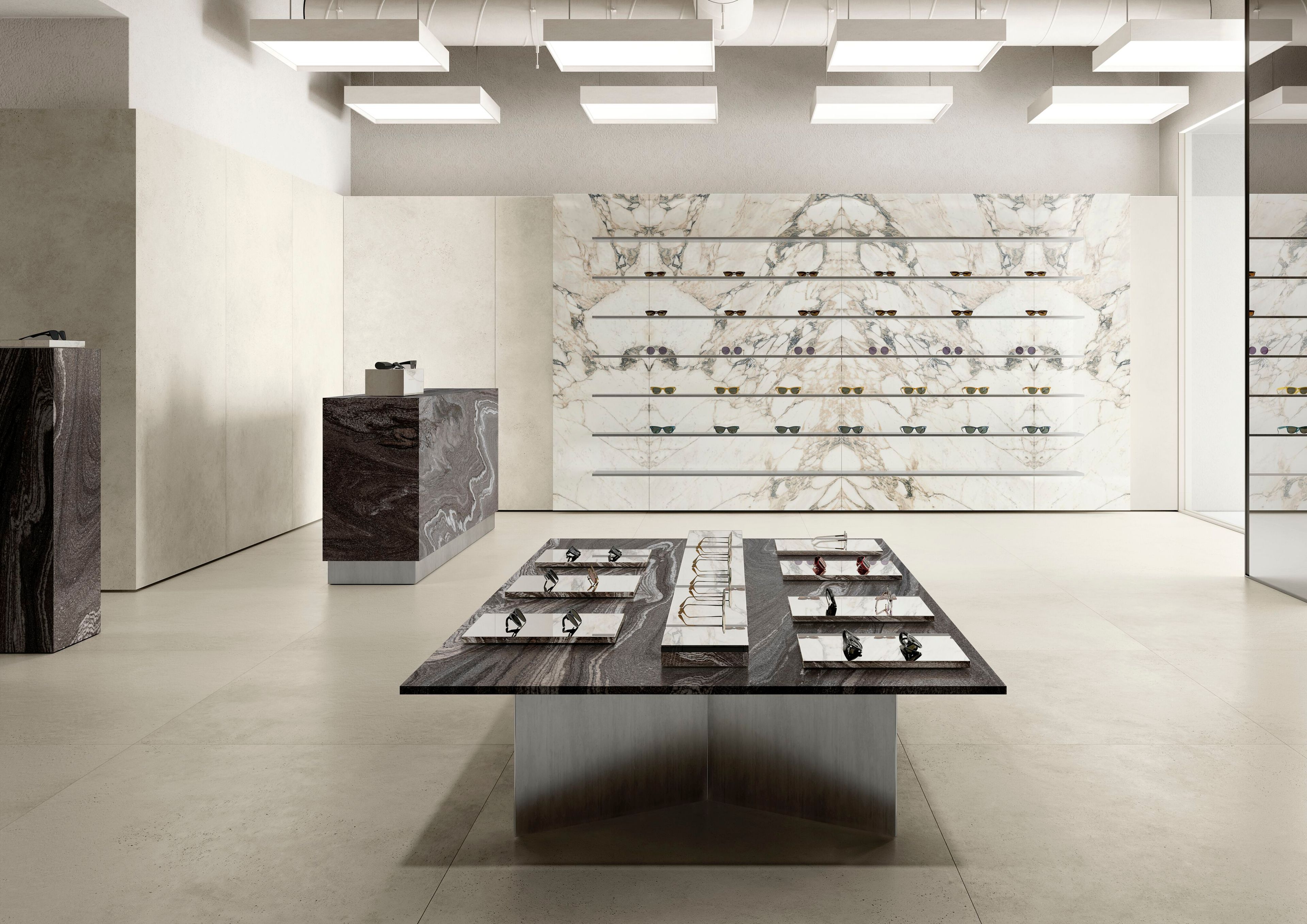 MŪRA LUNARA by ARIOSTEA - Pavimento/rivestimento in gres porcellanato effetto cemento - 3